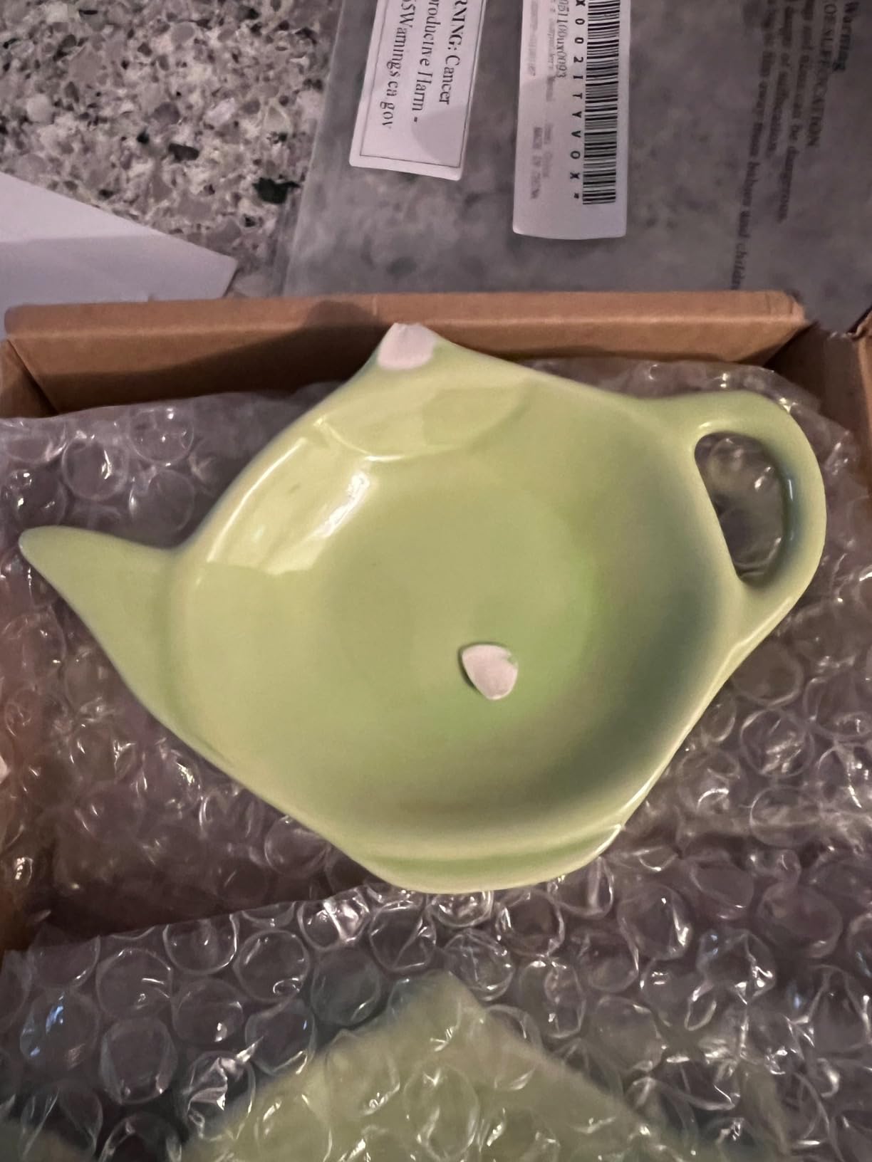 DS. DISTINCTIVE STYLE 4 Pieces Teapot Shaped Tea Bag Holder Teabag Coaster Seasoning Dish for Sauce Dessert customer photo 1