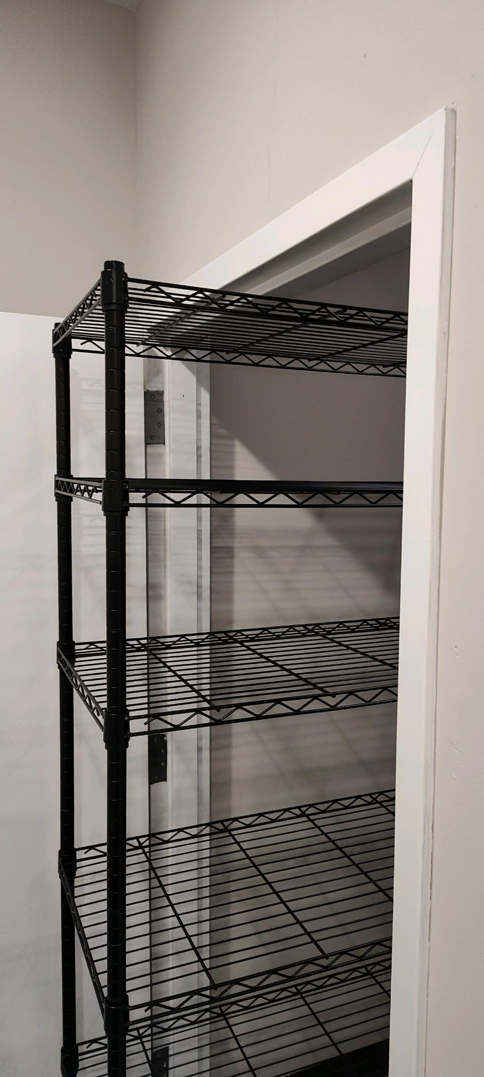 6000Lbs Capacity Heavy Duty Storage Shelves Commercial Wire Shelving Unit, Adjustable NSF 6 Tier Metal Rack Shelf on Wheels, 76 H x 48 L x 18 D customer photo 2