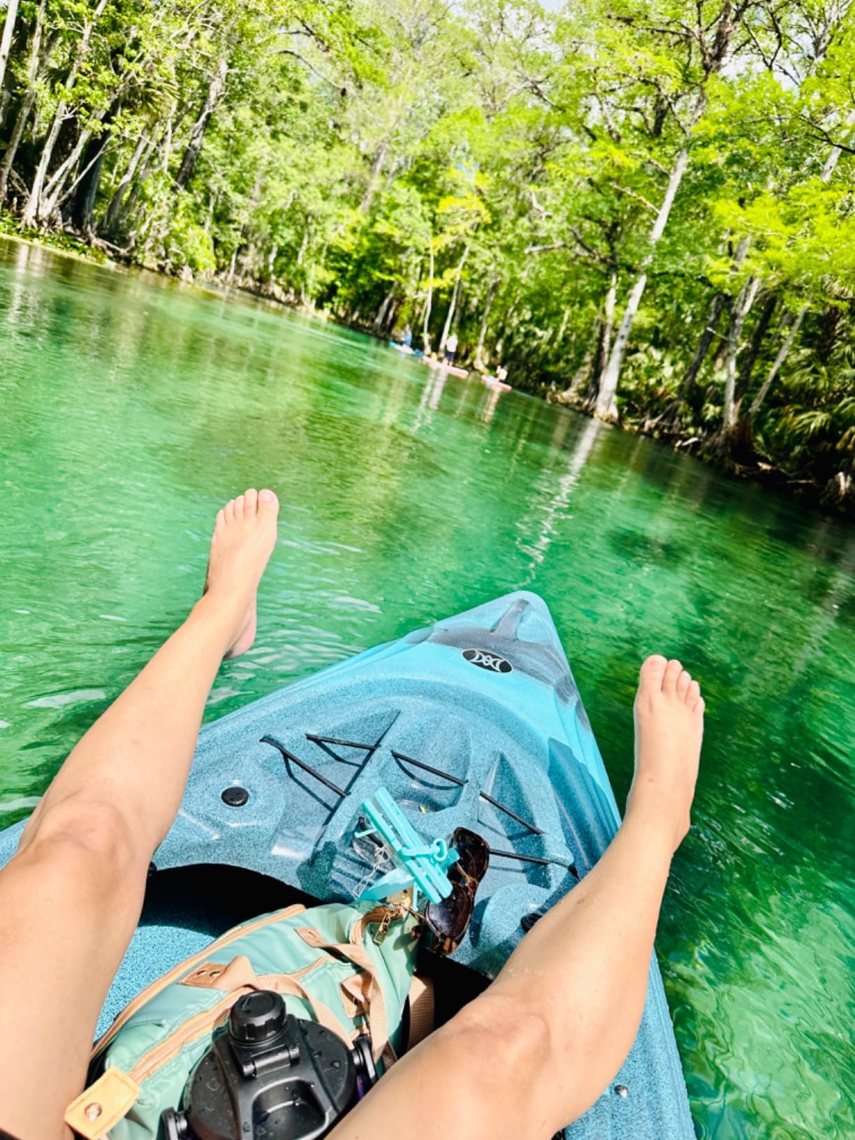 Perception Joyride 10 - Sit Inside Kayak for Adults and Kids - Recreational and Multi-Water Kayak with Selfie Slot - 10 ft customer photo 1
