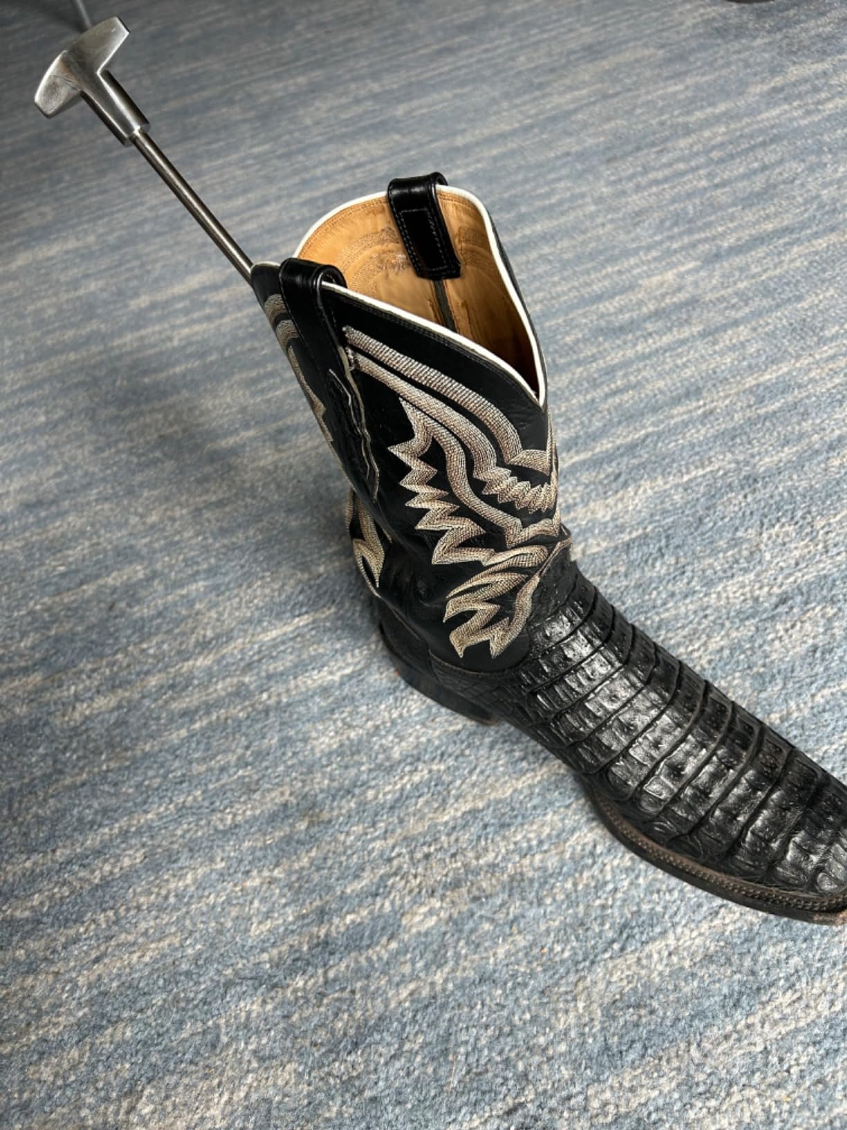HOUNDSBAY Bloodhound Professional Western Cowboy Boot Stretcher for Men & Women - Widener Shoe Stretcher For Cowboy Boots customer photo 2