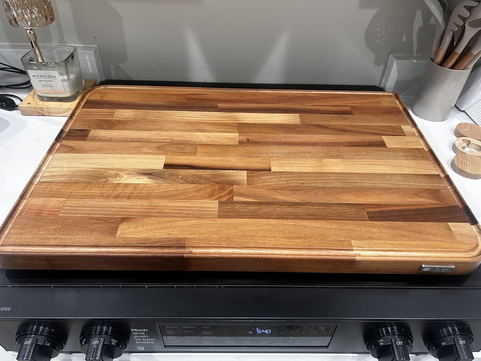 WALRUS OIL - Cutting Board Oil and Wood Wax Set. For Cutting Boards, Butcher Blocks, Wooden Spoons, and Bowls. 100% Food-Safe. customer photo 1