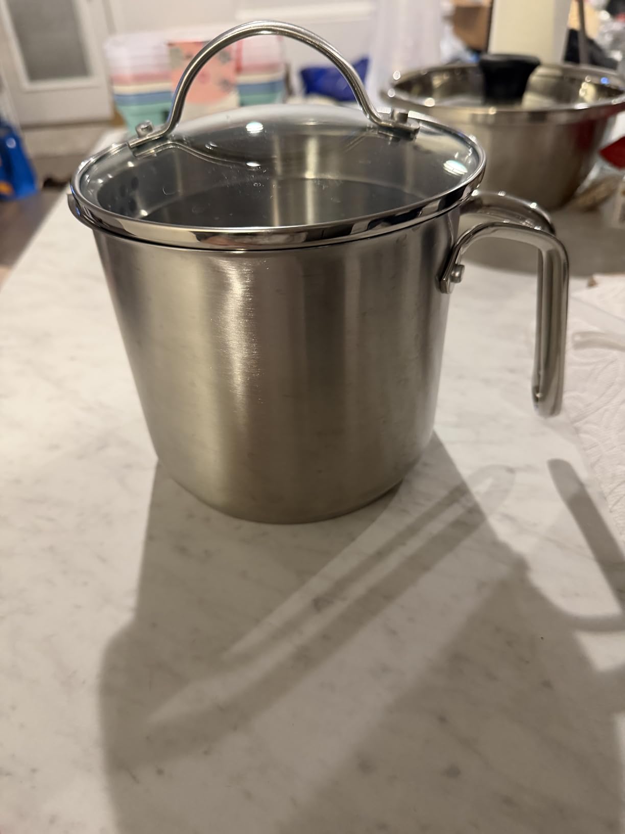 1.5 Quart Stainless Steel Saucepan With Pour Spout, Saucepan With Lid, Mini Milk Pan With Spout - Perfect For Boiling Milk, Sauce, Gravies, Pasta, Noodles customer photo 1