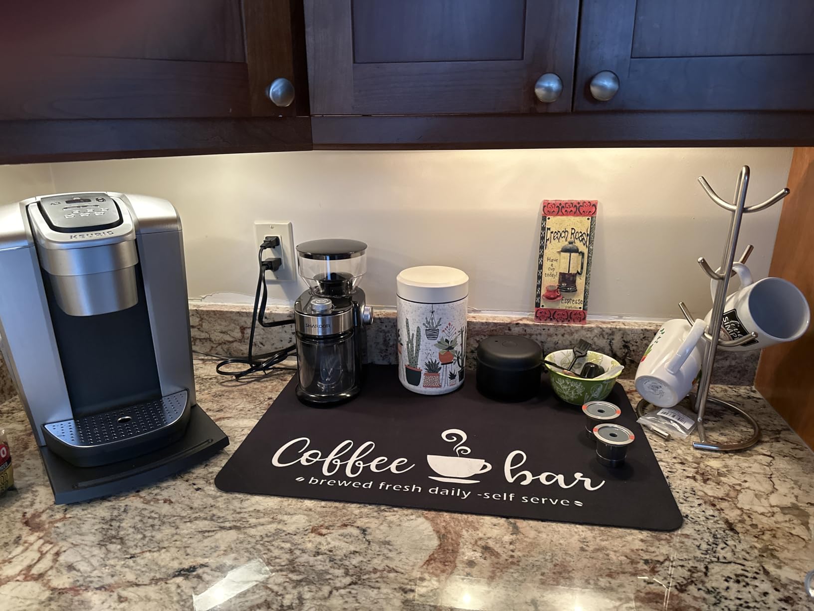Fellow Atmos Vacuum Coffee Canister & Food Storage Container - 1.2 Liter Canister holds up to 16 oz of Coffee Beans - Airtight Food Storage Containers - Clear Glass customer photo 1