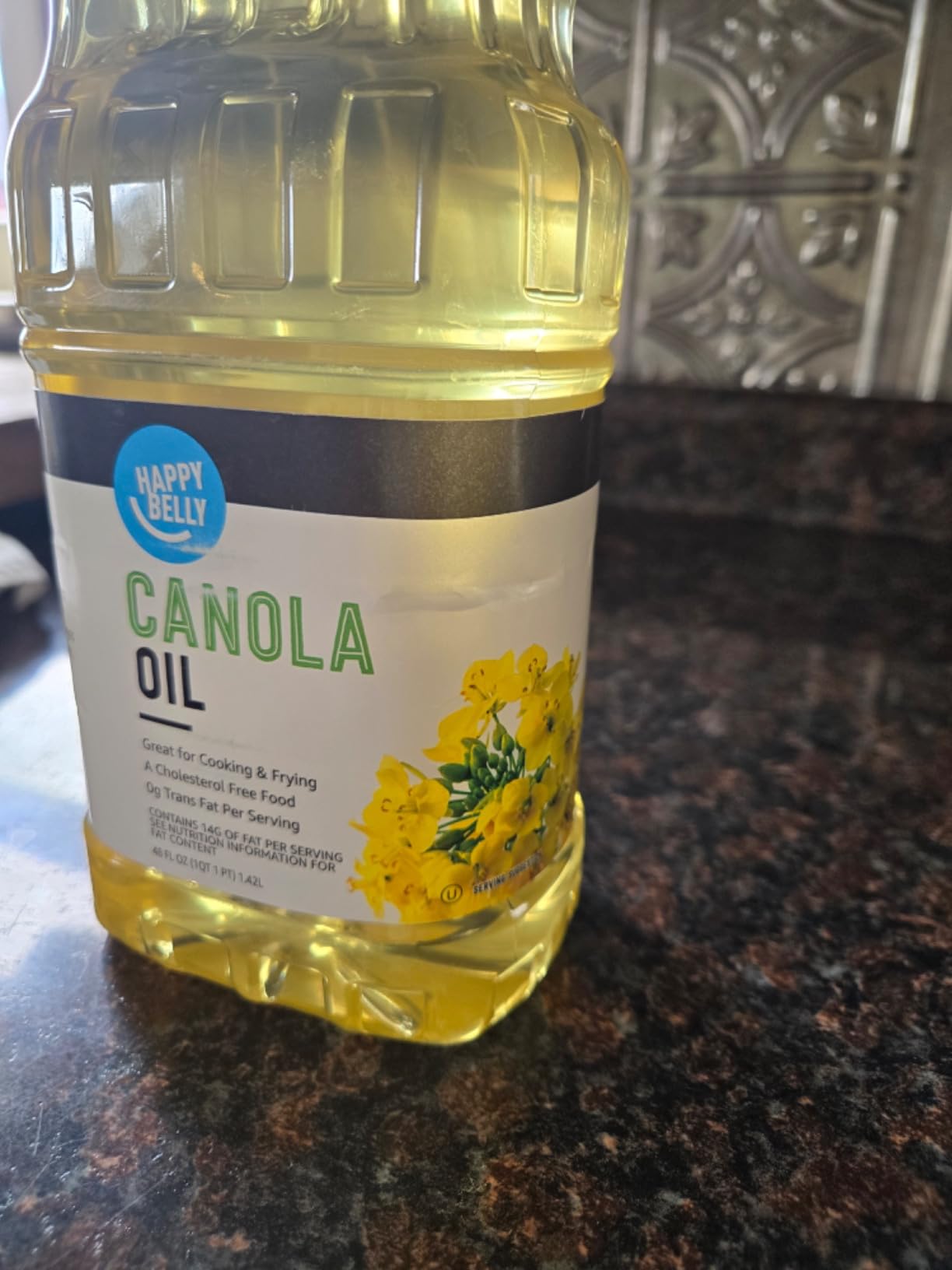Amazon Grocery Canola Oil, 48 Fl Oz customer photo 1