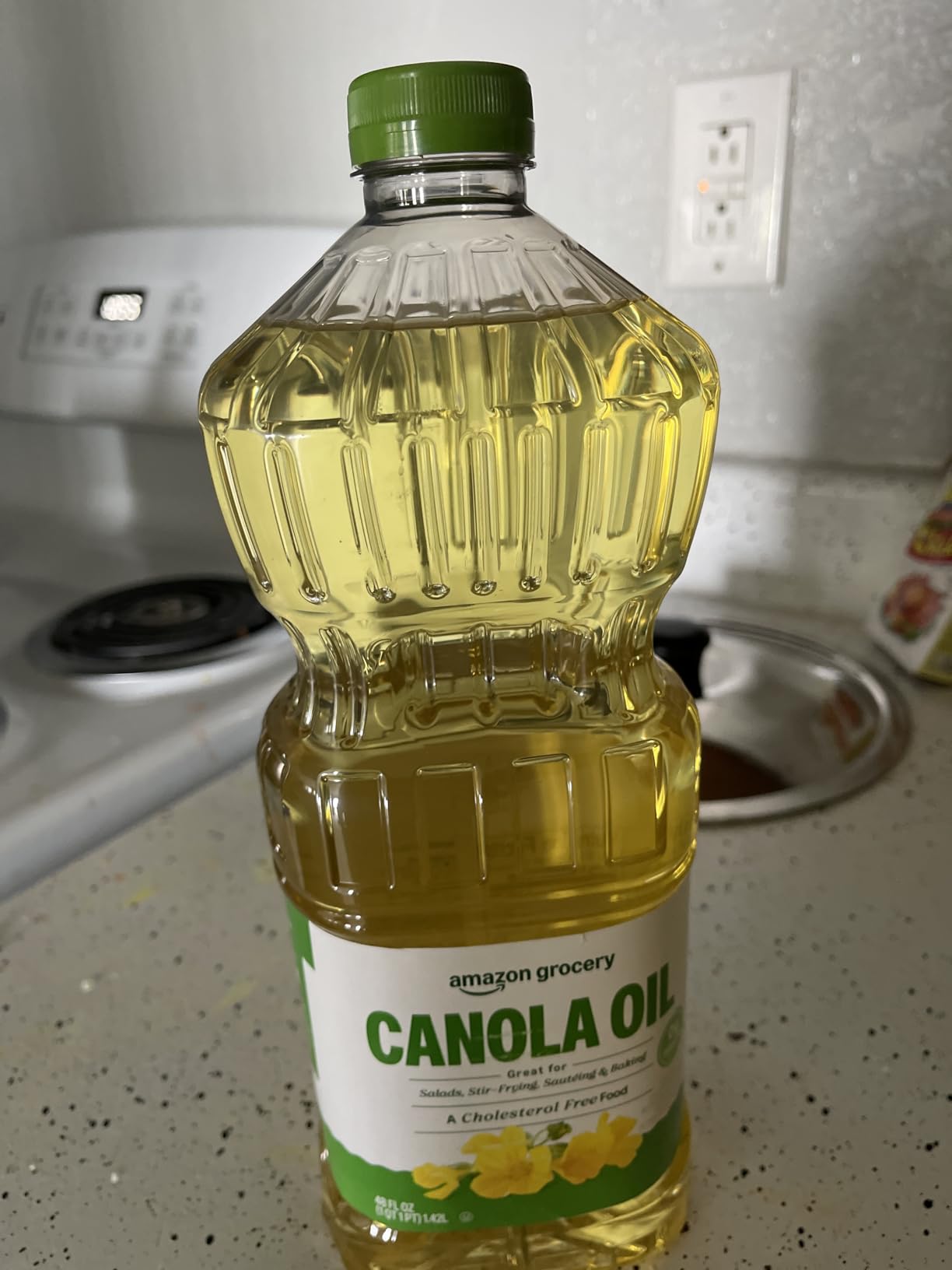 Amazon Grocery Canola Oil, 48 Fl Oz customer photo 2