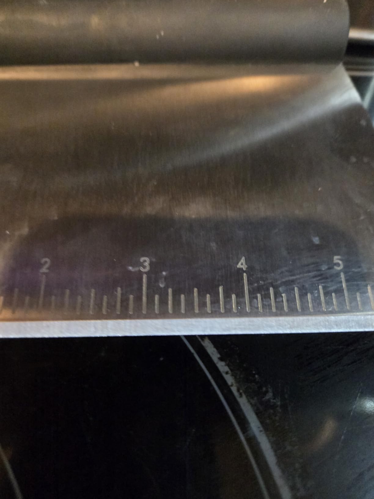 KitchenAid All Purpose Stainless Steel Dough Pastry Scraper/Chopper/Cutter with Measurement Scale, 6-Inch customer photo 1