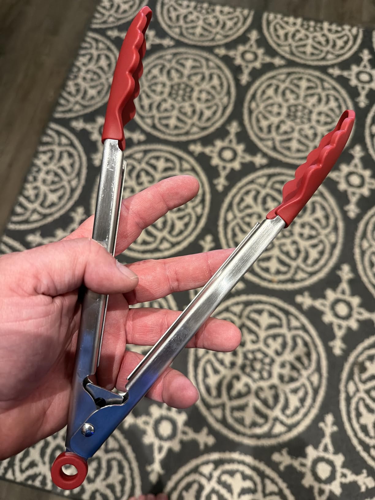 KitchenAid Stainless Steel Utility Tongs, 12 Inch customer photo 1