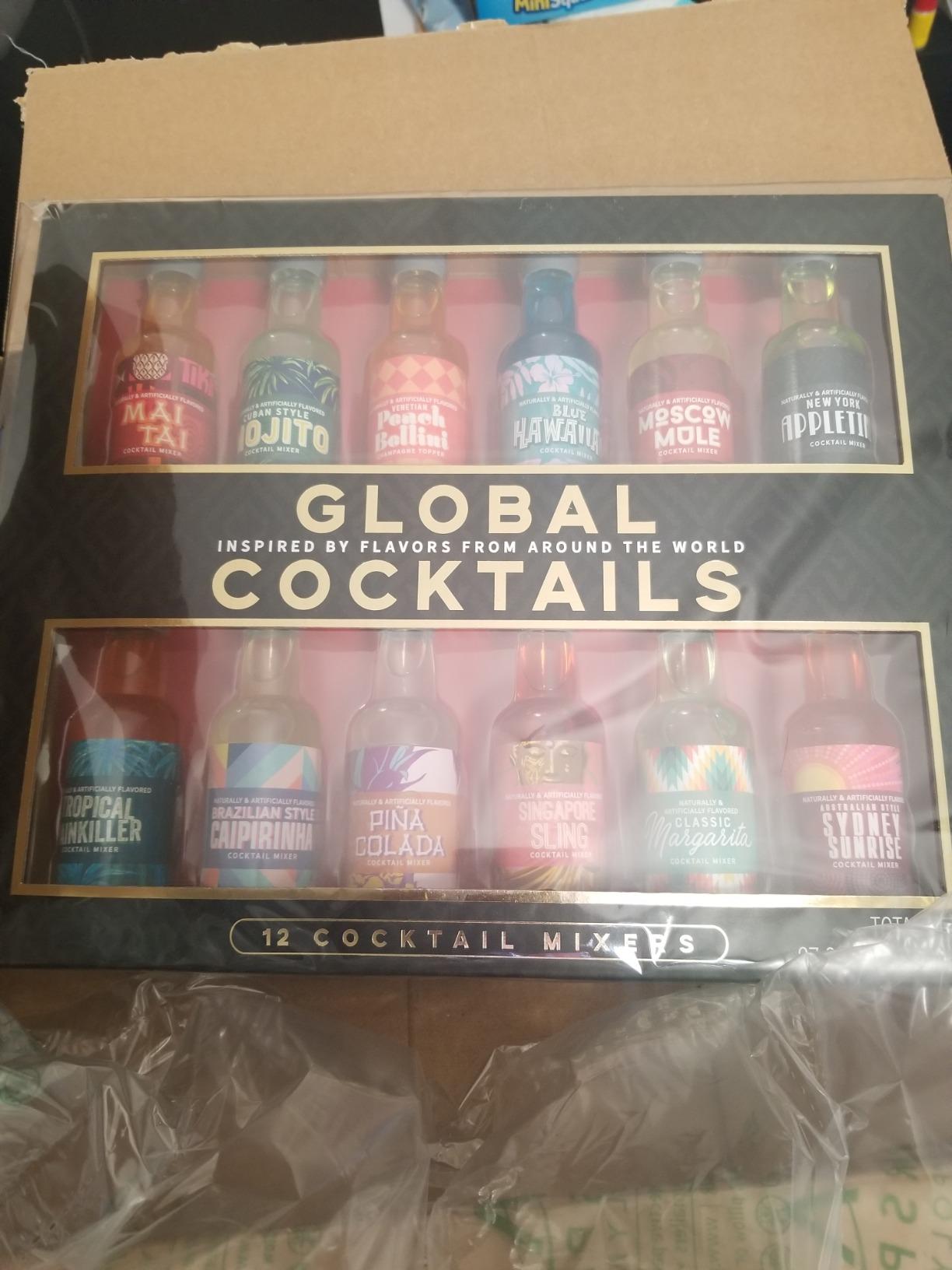 Thoughtfully Cocktails, Global Cocktail Mixer Set, Vegan and Vegetarian, Flavors Margarita, Moscow Mule and More, Set of 12 customer photo 2