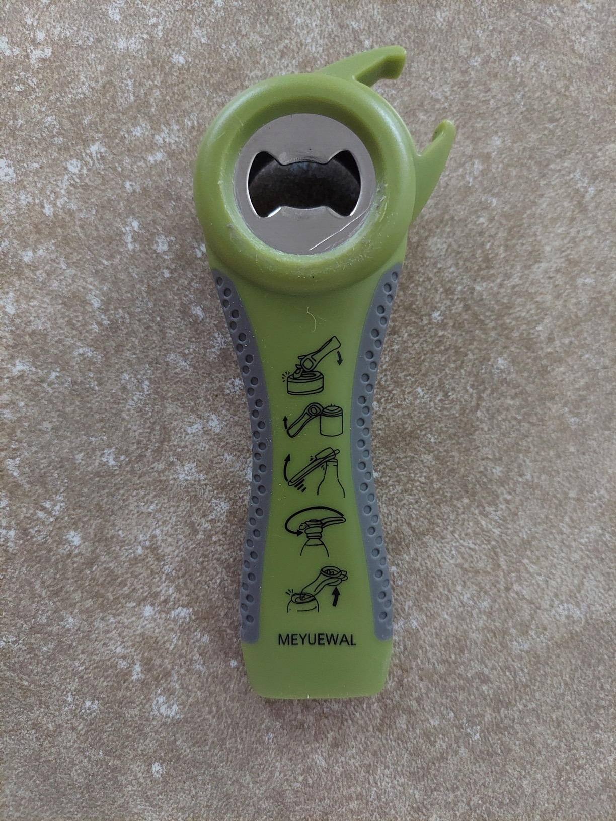 Jar Opener, 6 In 1 Bottle Opener Can Opener for Weak Hands, Jar Openers for Seniors with Arthritis, Multifunctional Lid Opener Kit customer photo 1