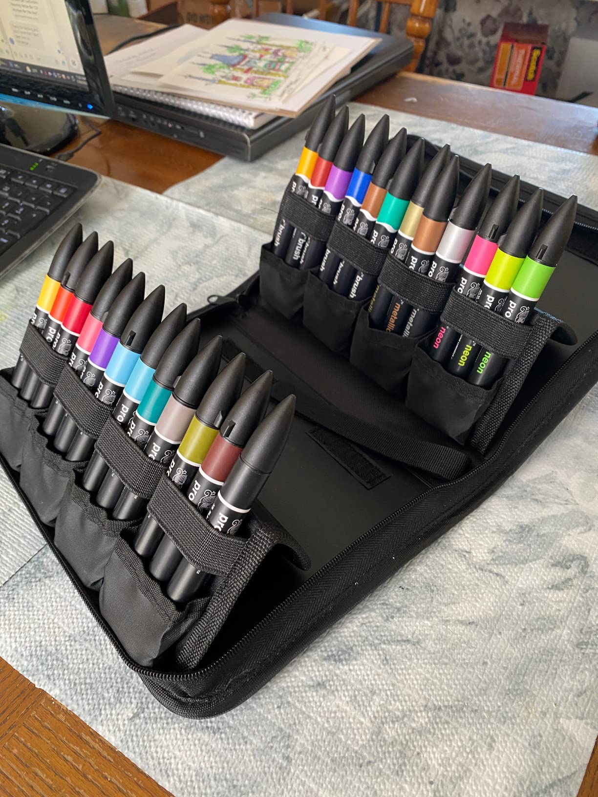 Winsor & Newton ProMarker Set, 6 Count, Neutral Tones customer photo 2