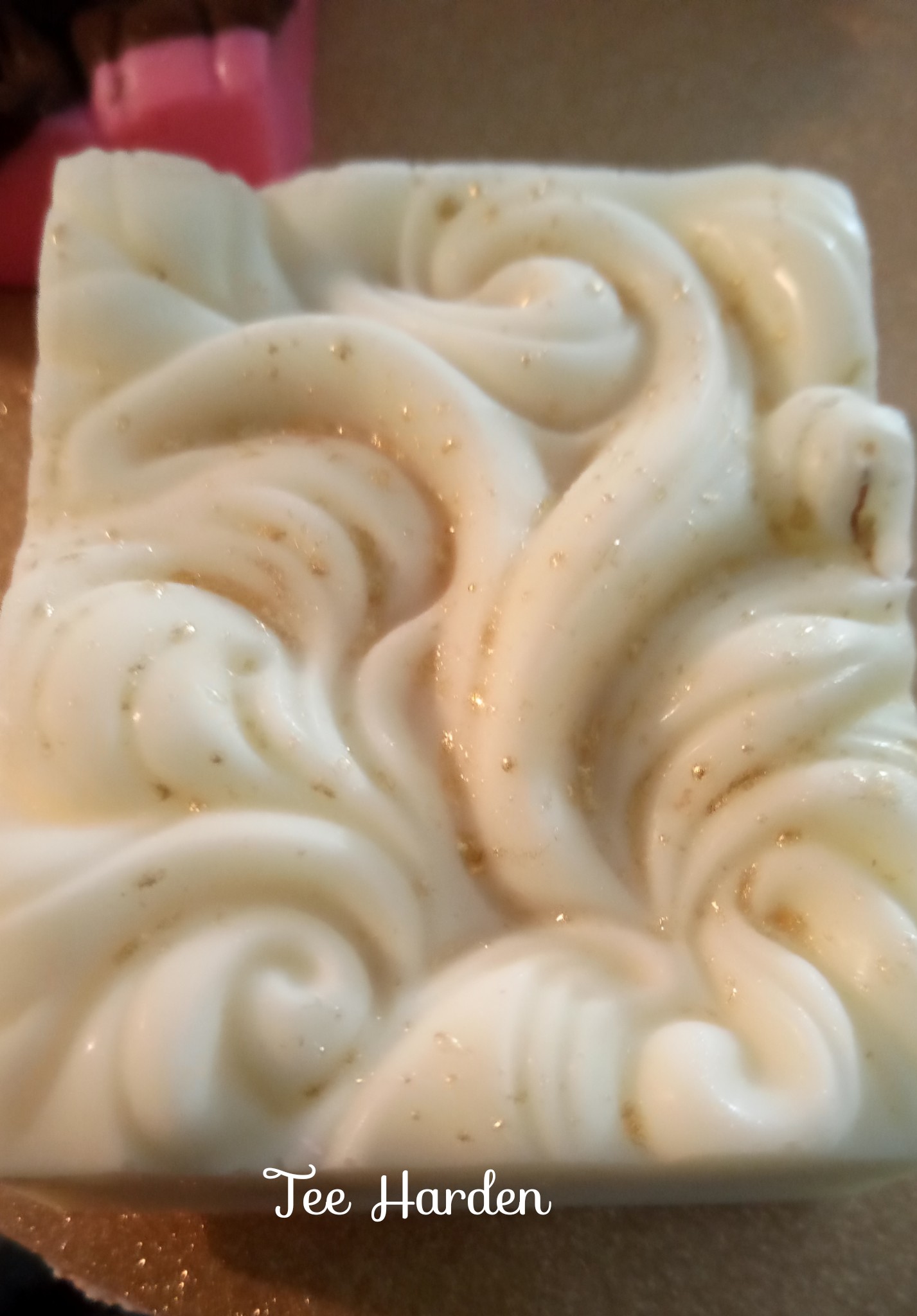 HiParty Ocean Wave Soap Mold Sea Wave Silicone Cake Baking Pan Jelly Pudding Mousse Mould Nautical Handmade Cloud Cold Process Soap Mold, 3.5 Oz Cavities, 4 Bars customer photo 2