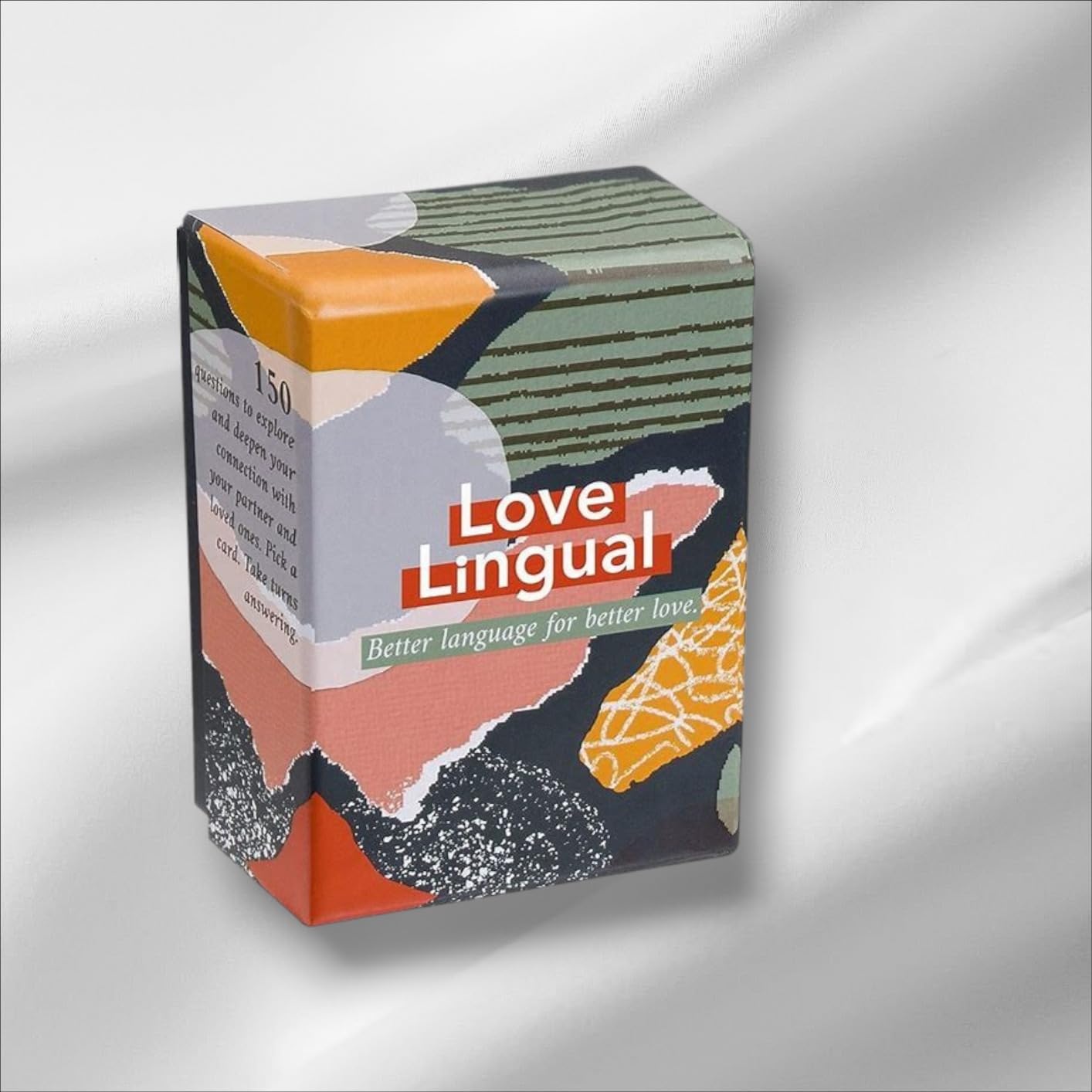 FLUYTCO Love Lingual Couples Card Game - 150 Conversation Starter Cards for Date Night, Relationship Building & Meaningful Talks customer photo 1