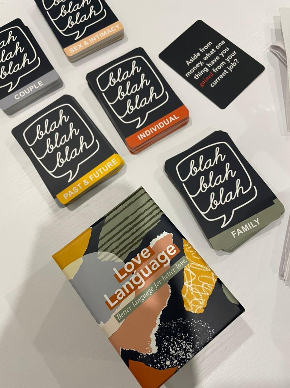 FLUYTCO Love Lingual Couples Card Game - 150 Conversation Starter Cards for Date Night, Relationship Building & Meaningful Talks customer photo 2