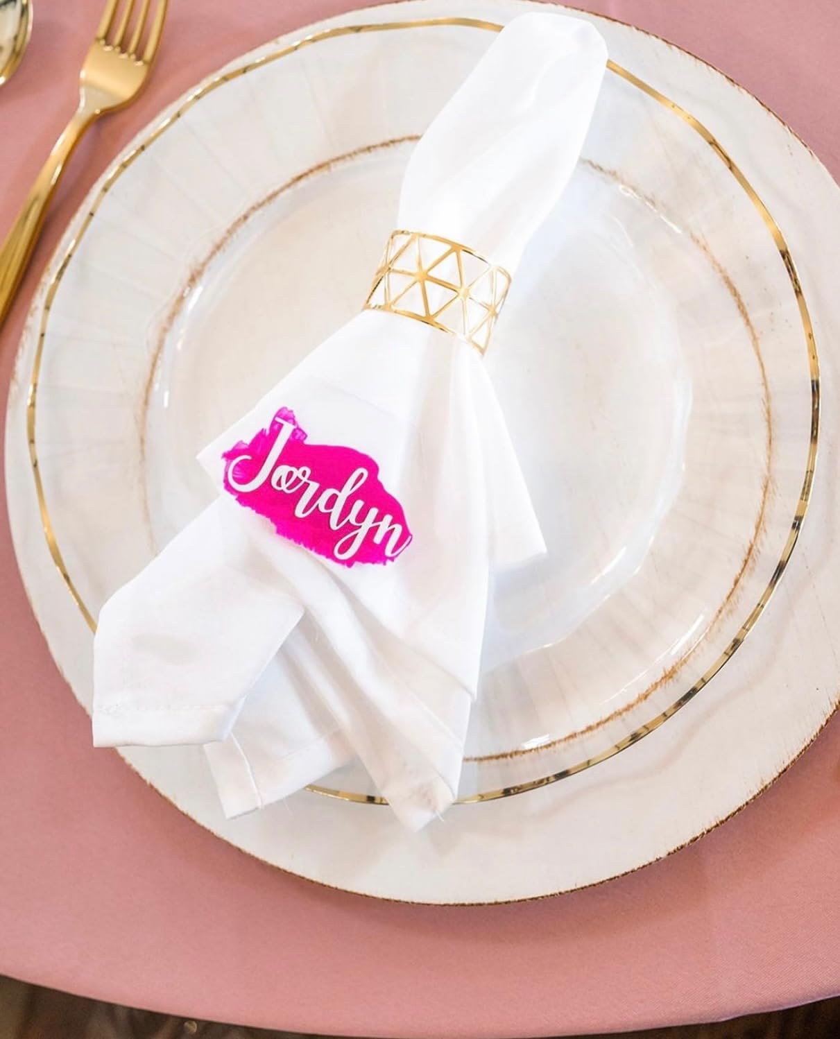 GUSTO [500 Count - 4.5 x 4.5 Folded] White Beverage Napkins - 1-Ply Bulk Cocktail Napkins, Restaurant Bar Paper Napkins and Party Napkins - 9x9 Unfolded customer photo 2