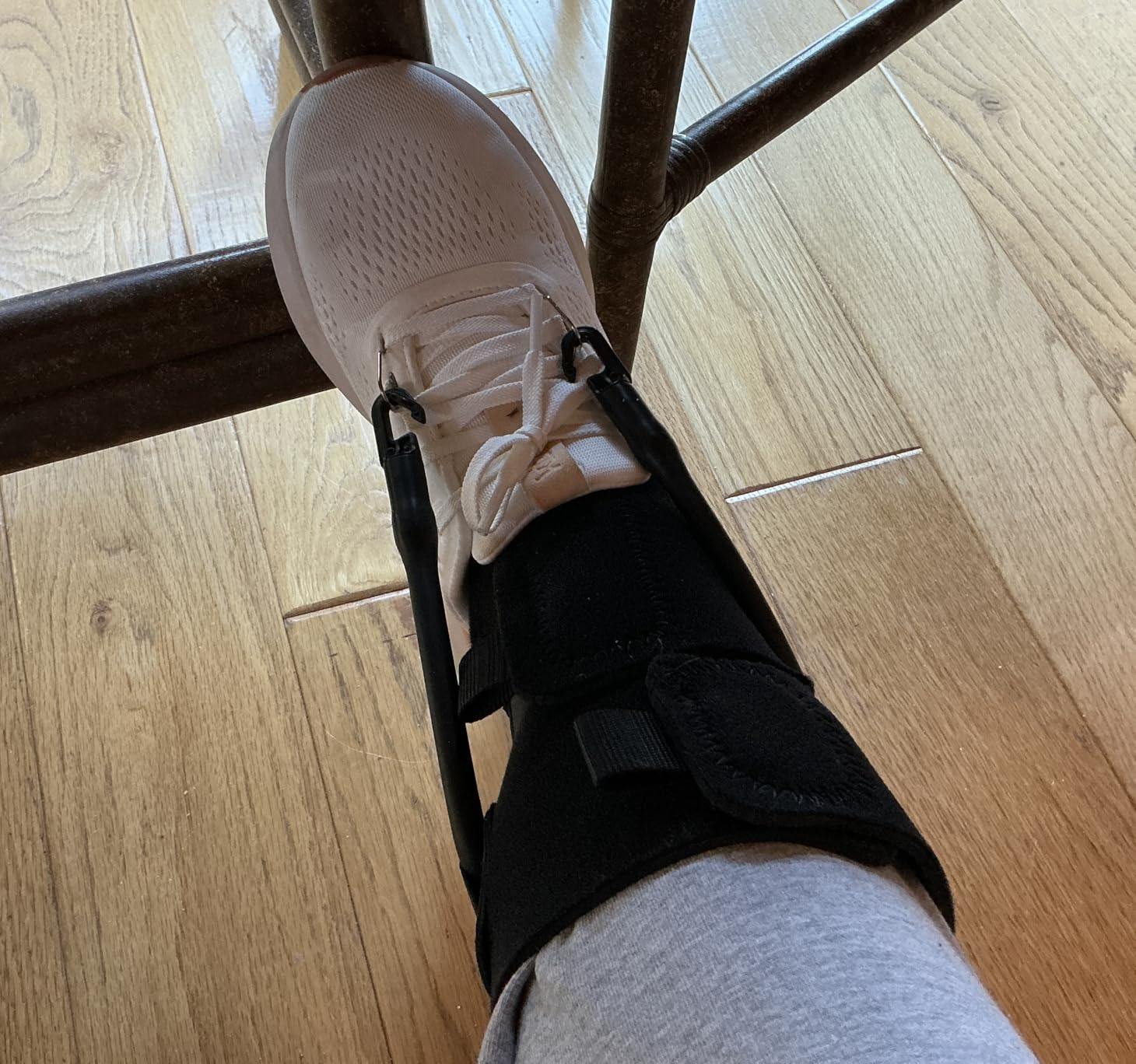 Core Products FootFlexor Foot Drop Brace - Soft Ankle Foot Orthosis (AFO) for Walking Support - Drop Foot Brace for Men & Women, XSmall/Small customer photo 2