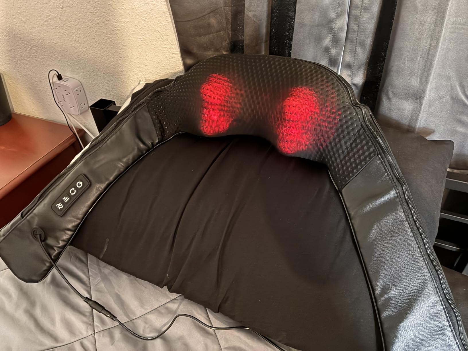Mirakel Fathers Day Dad Gifts for Husband Men, Neck Massager for Pain Relief Deep Tissue, Electric Shiatsu Shoulder & Back Massager with Heat customer photo 2