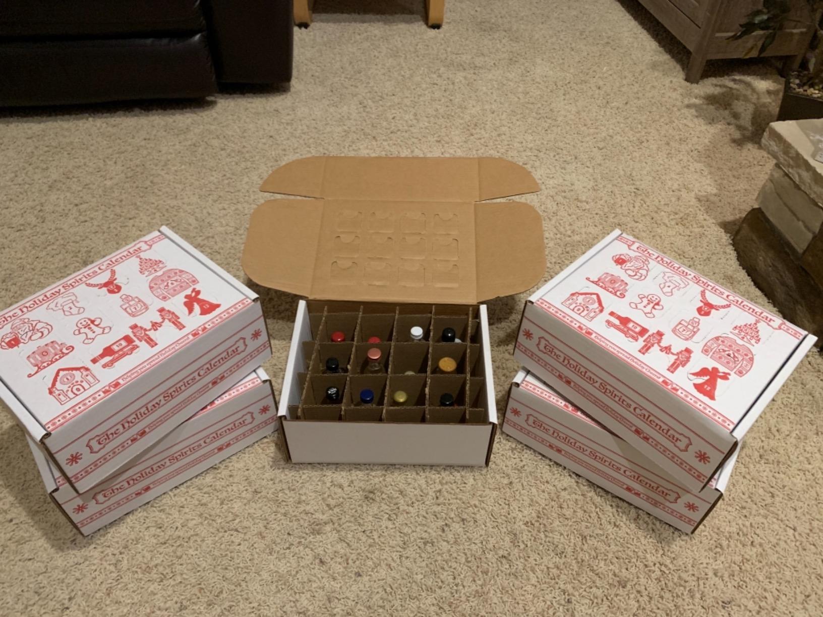 Advent Calendar for Alcohol & Adults | Gift Booze & Wine for Christmas 2025 | Great White Elephant & Holiday Party Hostess Present Idea | Alcohol Not Included (1, Wine) customer photo 1