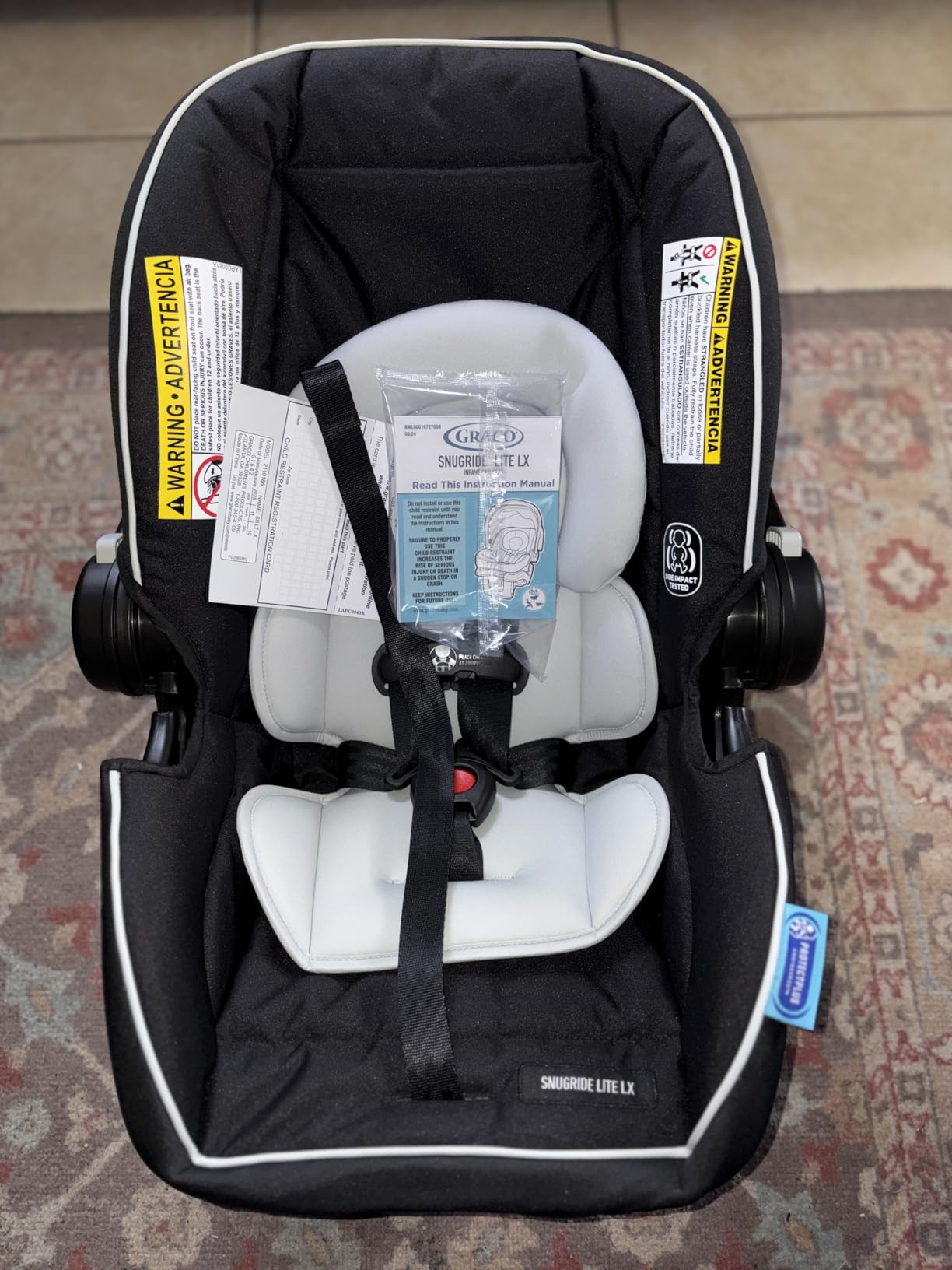 Graco SnugRide Lite LX Infant Car Seat, Lightweight Rear-Facing Seat for Babies 4-30 lb customer photo 2