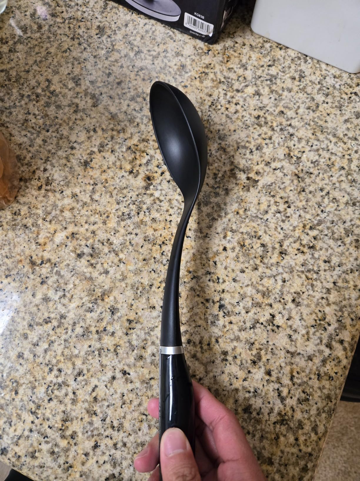 KitchenAid KE003OHOBA Classic Basting Spoon, One Size, Black customer photo 1