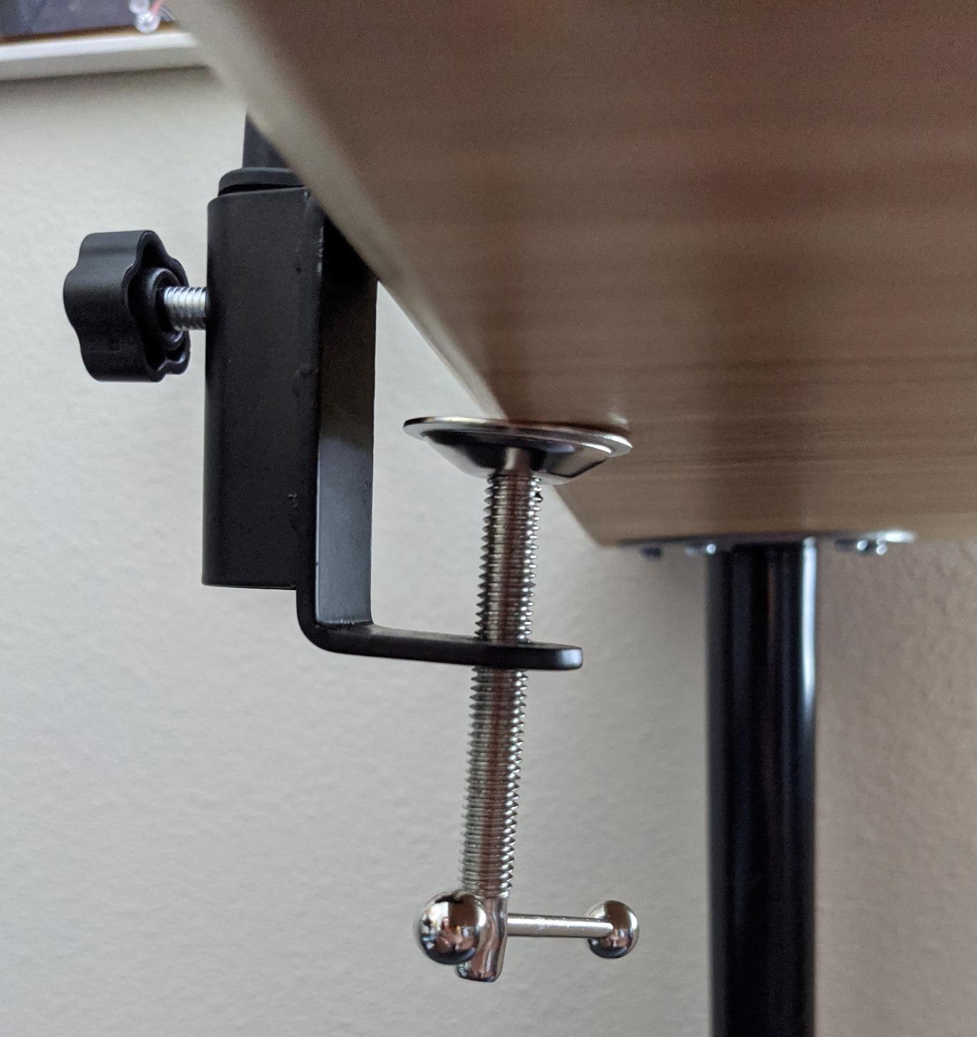 Overhead Video Stand Phone Holder Articulating Arm Phone Mount Table Top ChromLives Scissor Boom Arm Articulating Phone Stand Tablet Phone Holder for Streaming Phone Baking Crafting customer photo 2