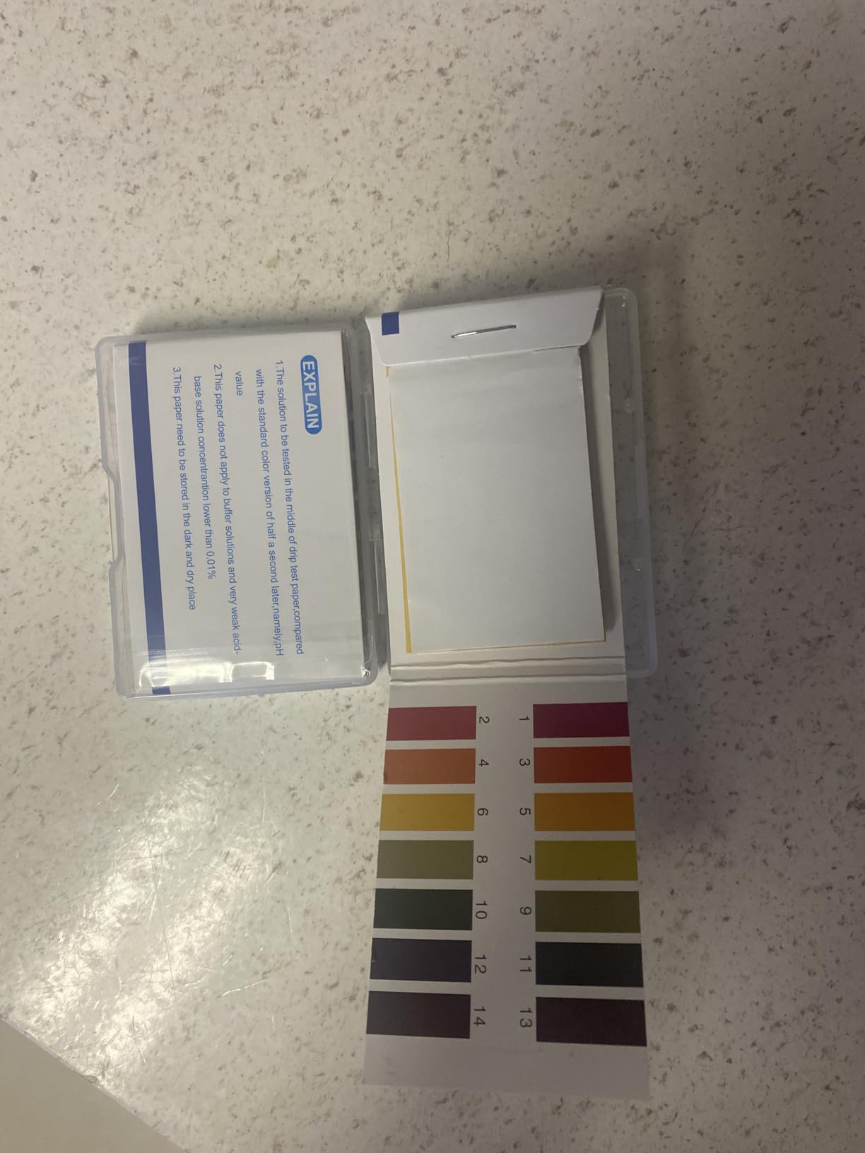 3 Pack pH.1-14 Test Paper Extensive Test Paper Litmus Test Paper 240 Strips pH Test with Storage Case for Saliva Urine Water Soil Testing Pet Food and Diet pH Monitoring (3 PACK with Storage Case) customer photo 1