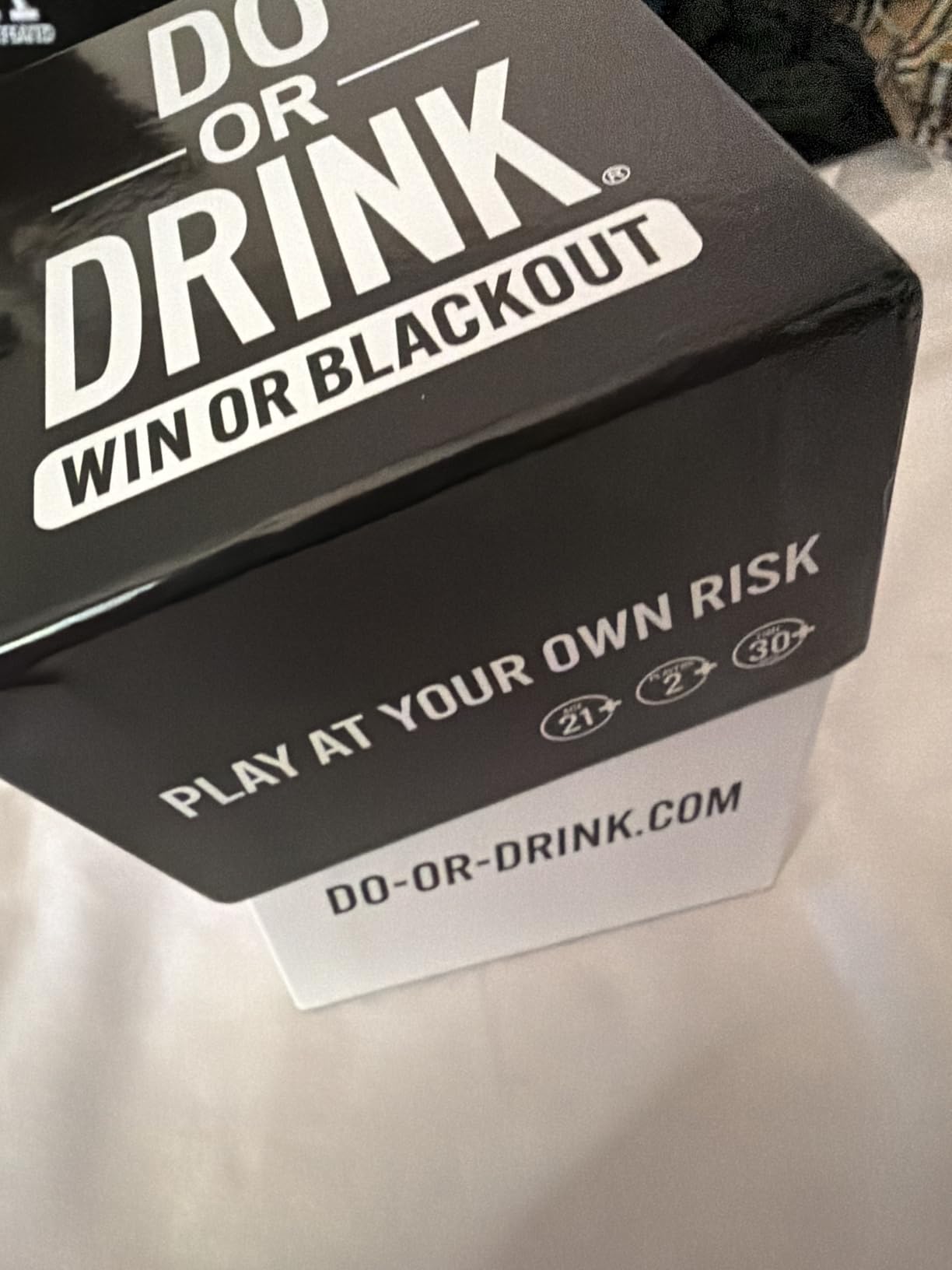 Do or Drink Drinking Card Games for Adults - Fun Adult Games for Game Night & Parties - 21st Birthday Gift & Bachelorette Party Games with 350 Cards & 175 Challenges That Will Get You Drinking customer photo 1
