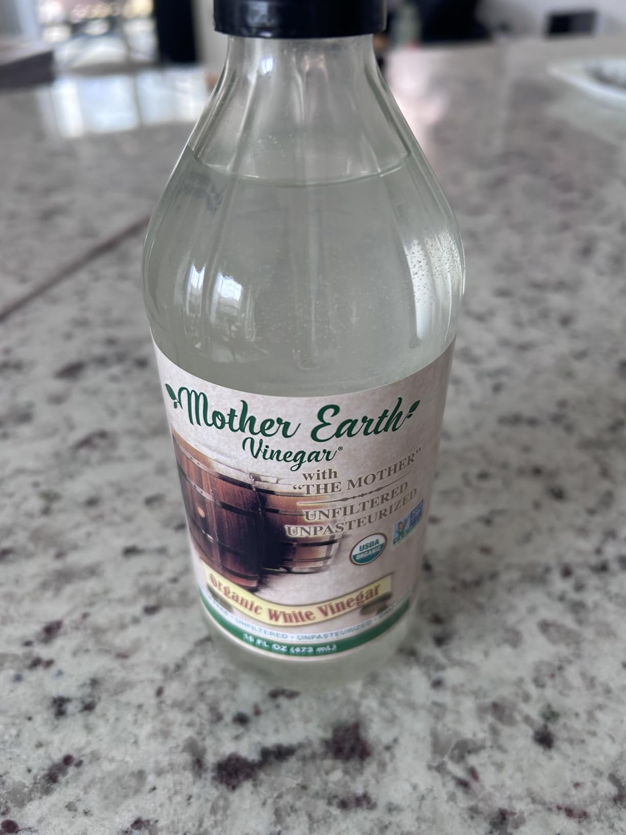 Mother Earth, Organic Vinegar with The Mother, Raw, Unpasteurized, Unfiltered - White Vinegar customer photo 1