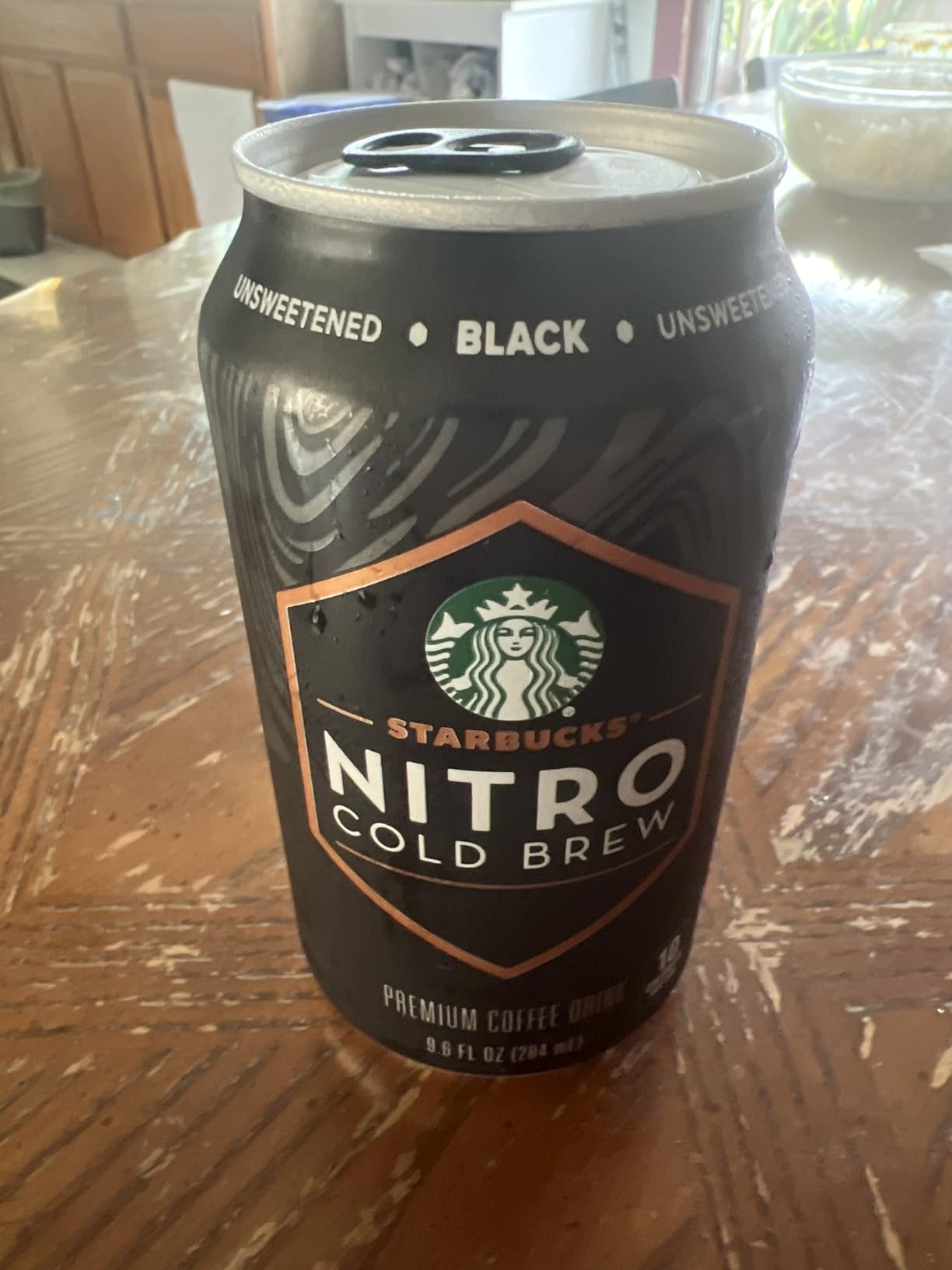 Starbucks RTD Coffee Nitro Cold Brew, Black Unsweetened, 9.6 fl oz Cans (8 Pack) customer photo 2