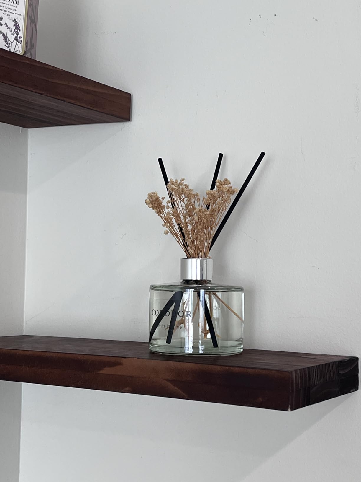 COCODOR Flower Reed Diffuser Set / 6.7oz / White Jasmine/Scent Diffuser with Sticks Home Fragrance Reed Diffuser for Bathroom Shelf Decor customer photo 2