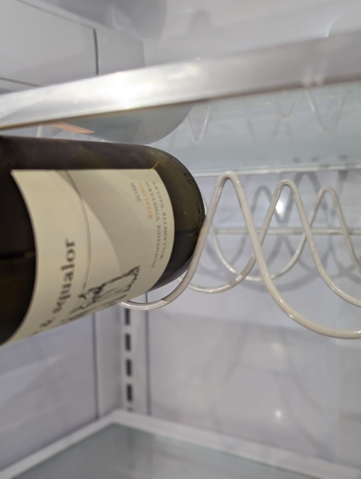Southern Homewares Fridge Wine Rack - Slide-On Bottle Shelf, Holds 3 Bottles, Fits Most Refrigerator Shelves, Set of 2 customer photo 1