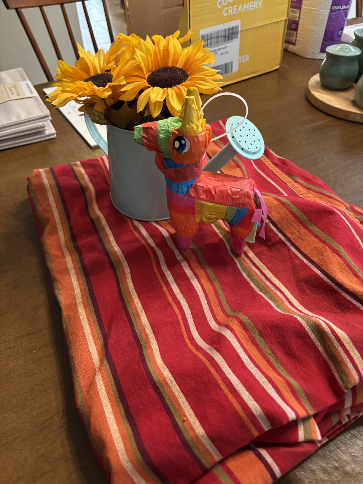 Cinco De Mayo 8 pcs Mini Donkey Pinatas 5.7
