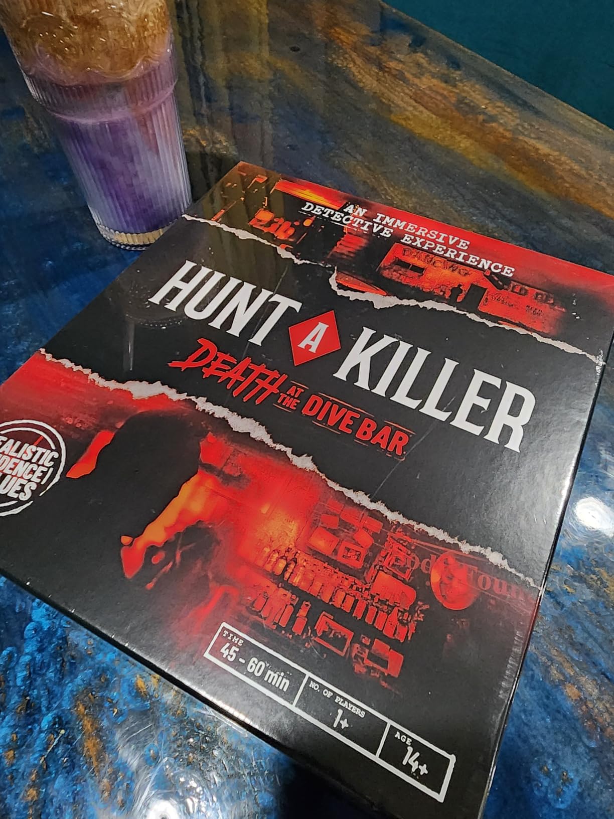 Hunt A Killer: Death At The Dive Bar, Solve a Murder at Old Scratch Tavern, Immersive Murder Mystery Game, Ages 14+ customer photo 1