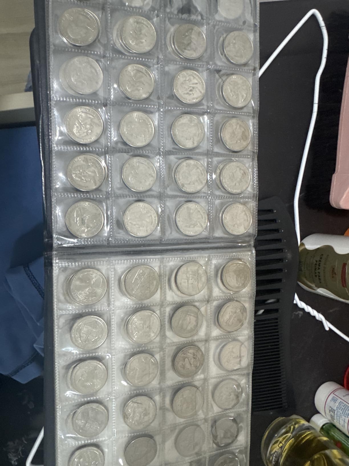 MUDOR Coin Collection Holder Album for Collectors, 240 Pockets Coin Collection Book customer photo 1