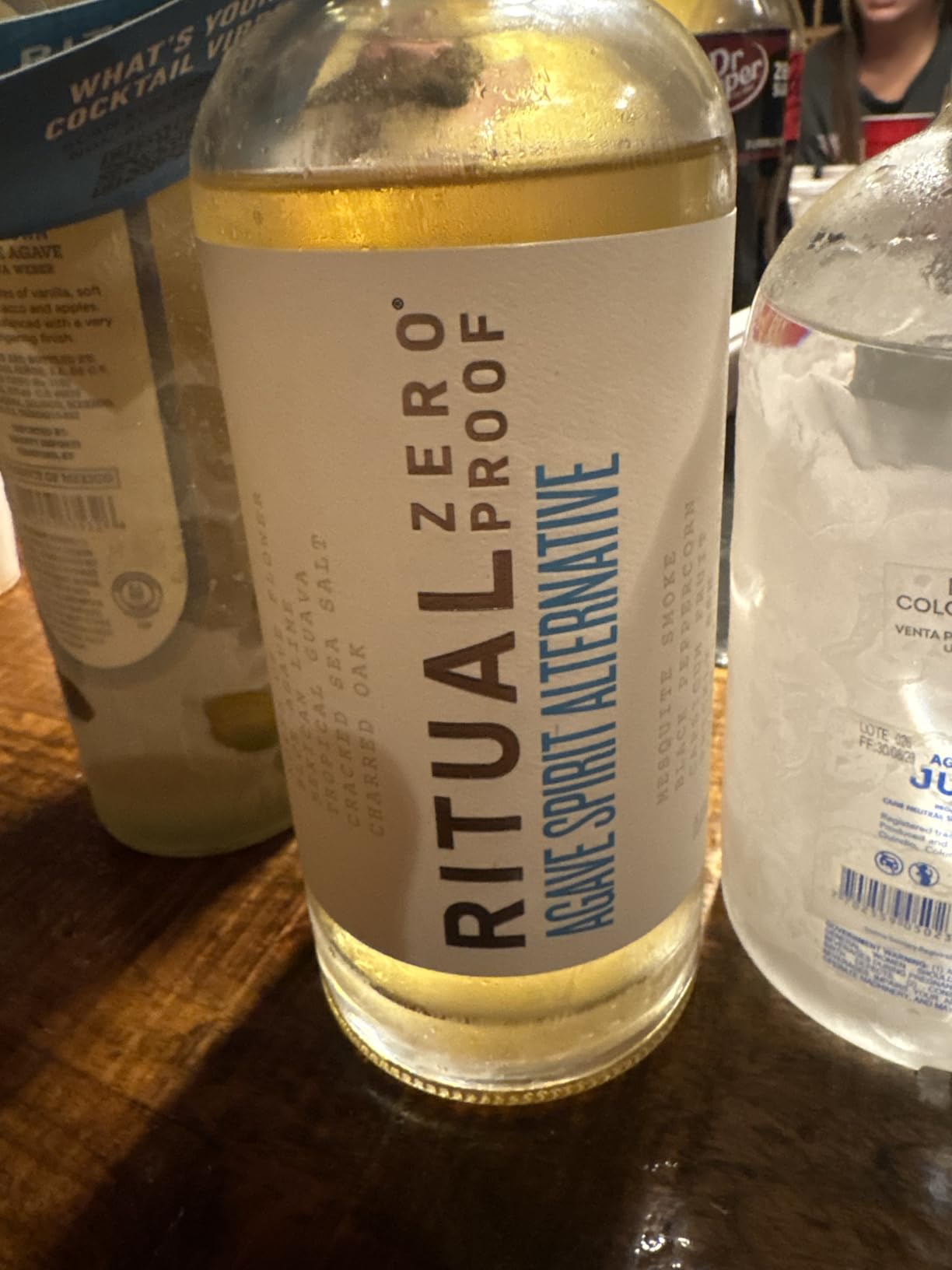 RITUAL ZERO PROOF Agave Spirit Alternative | Award-Winning Non-Alcoholic Spirit | 25.4 Fl Oz (750ml) | Zero Calories | Sustainably Made in USA | Make Delicious Alcohol Free Cocktails customer photo 2