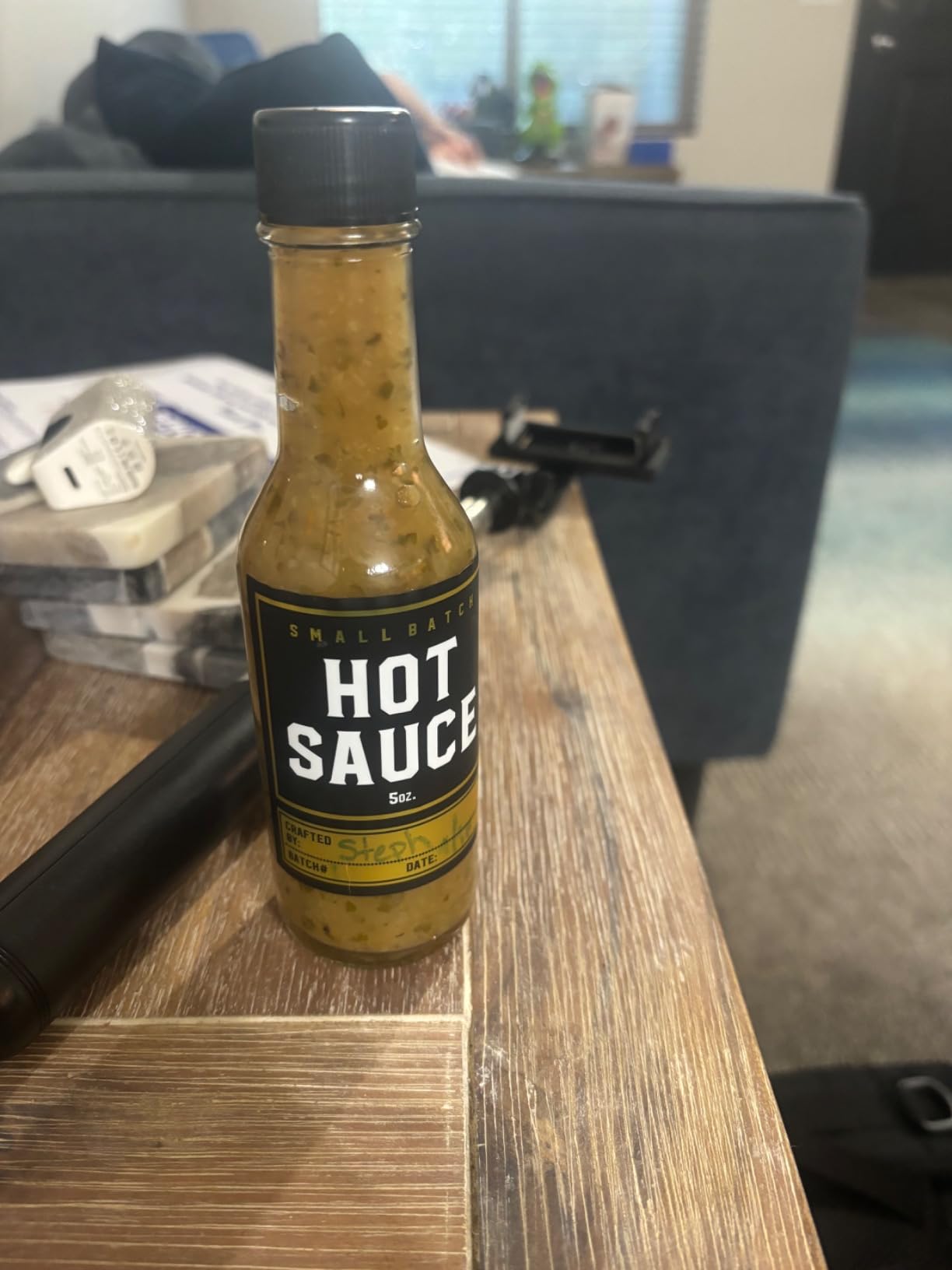 Deluxe Hot Sauce Making Kit - 3 Varieties of Chili Peppers, Gourmet Spice Blend, 3 Bottles, 16 Fun Labels, Make your own sauce customer photo 1