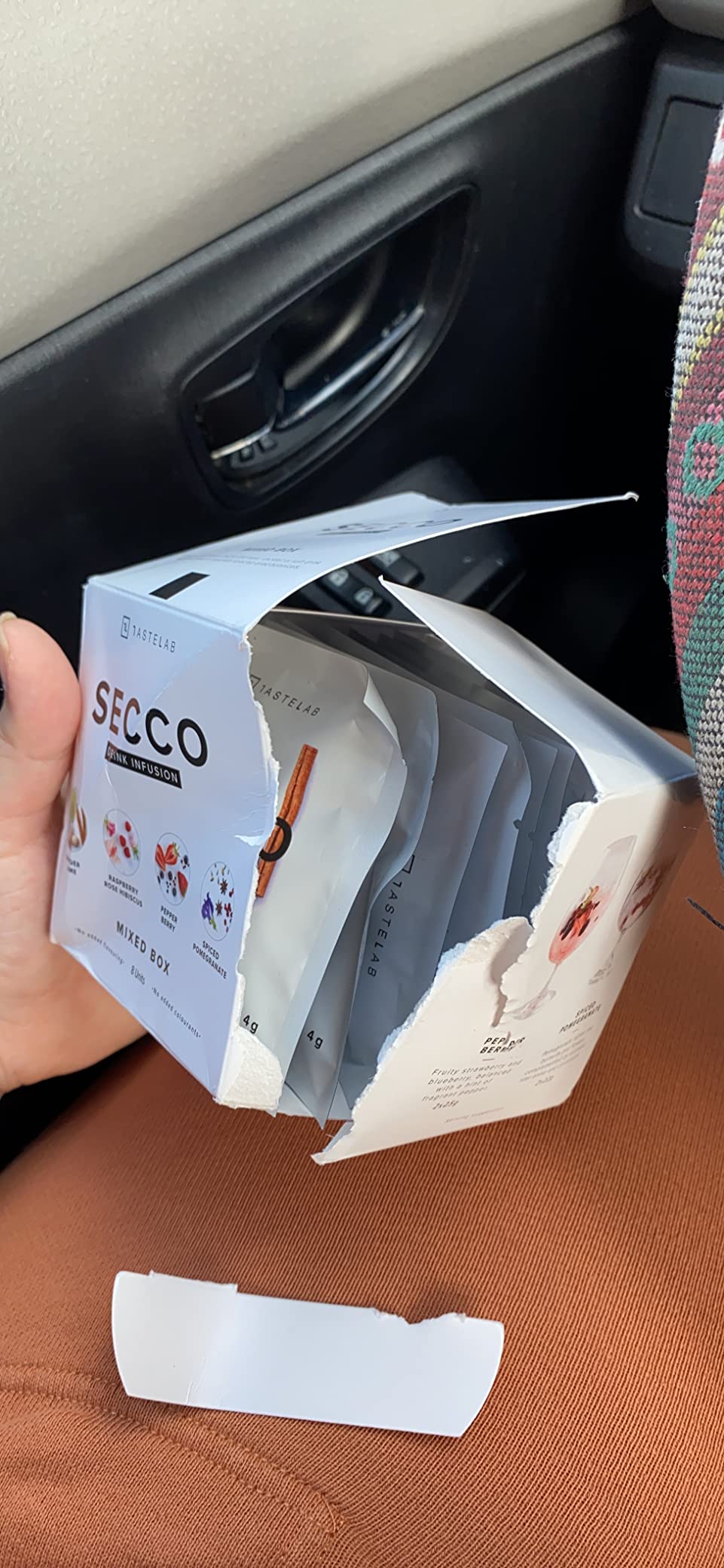 Secco Drink Infusion Signature Variety Box - Pack of 8 Botanical Sachets for Cocktail, Mocktail & Vodka Mixers customer photo 1