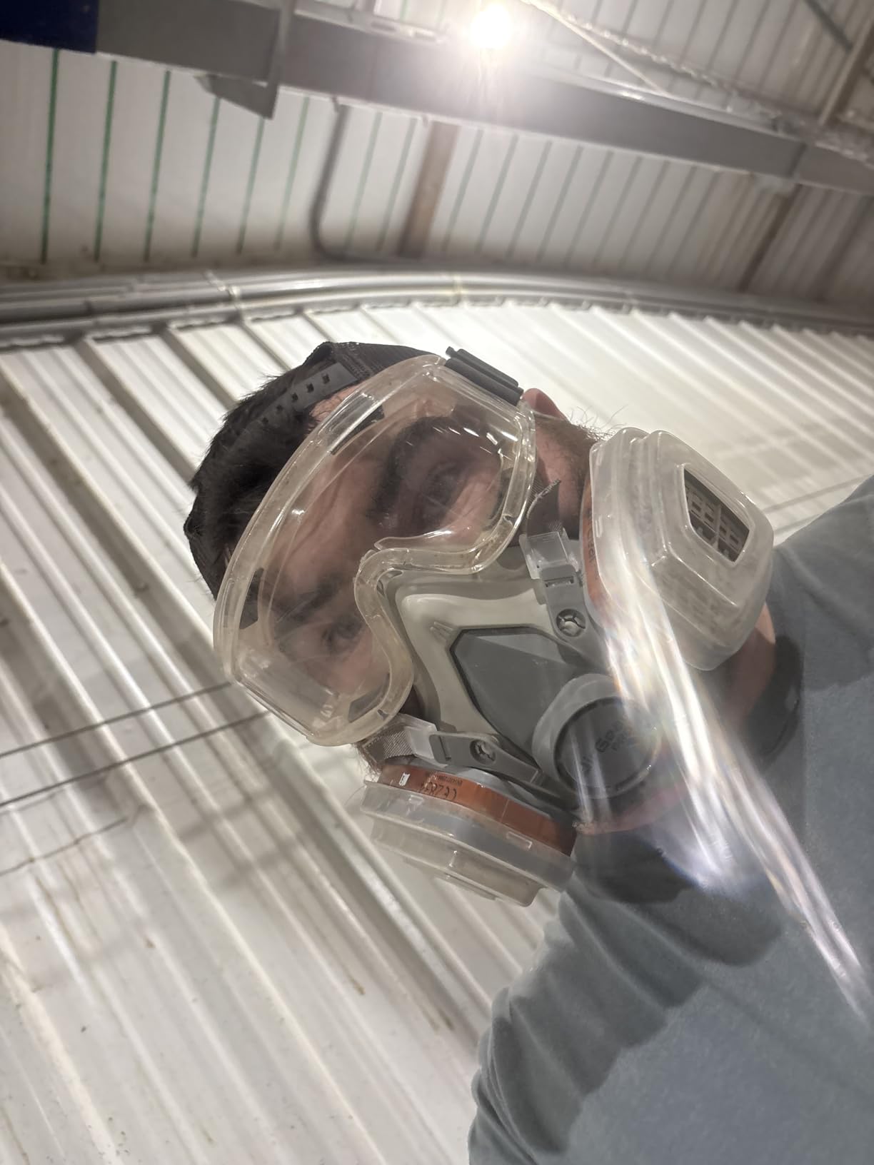 AirGearPro G-500 Reusable Respirator Mask with A1P2 Filters customer photo 2