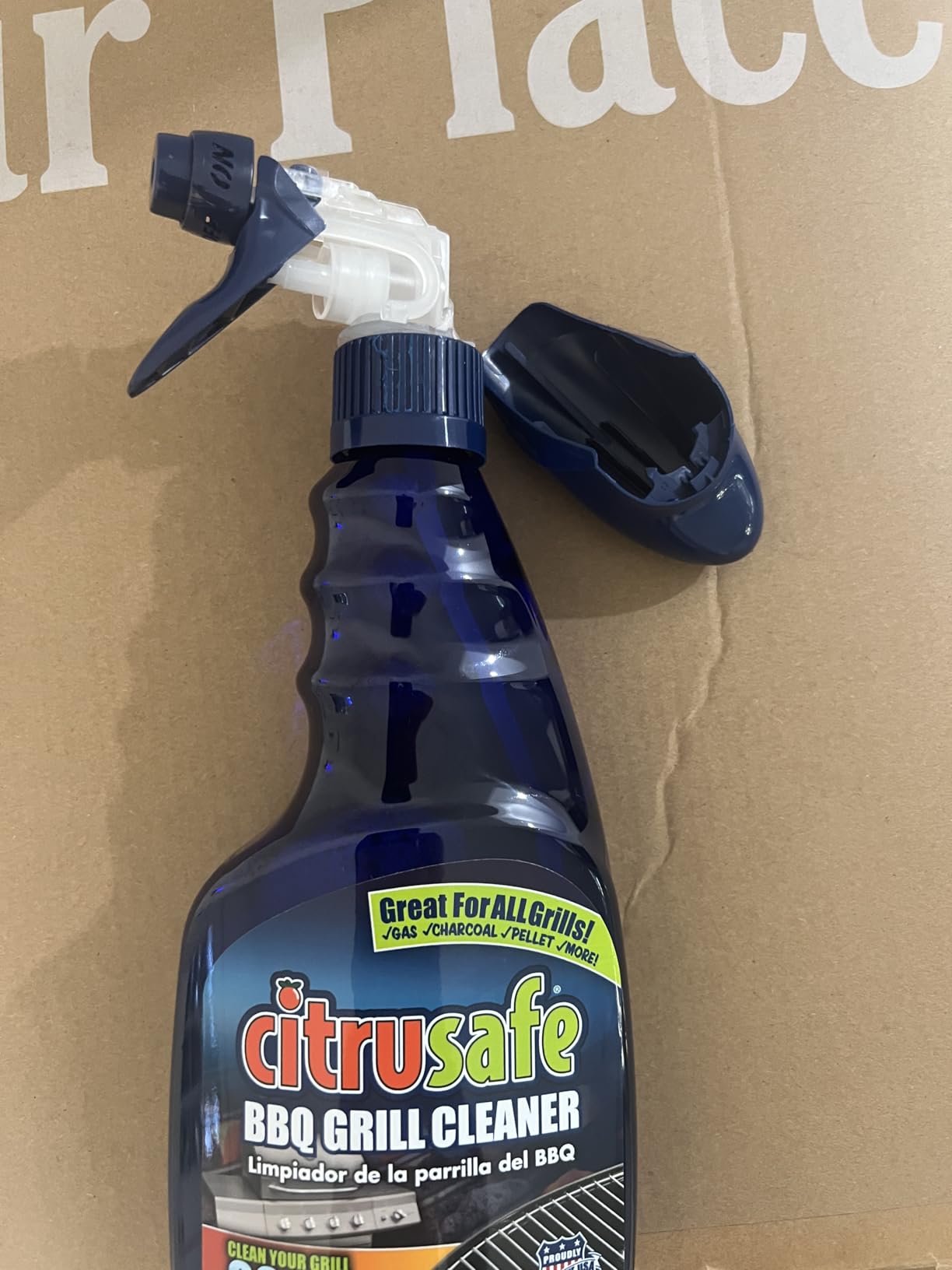 Citrusafe BBQ Grill Cleaner Spray for Outdoor Grill 16 OZ - Safe Heavy Duty Cleaner for Burnt Food & Grease customer photo 2