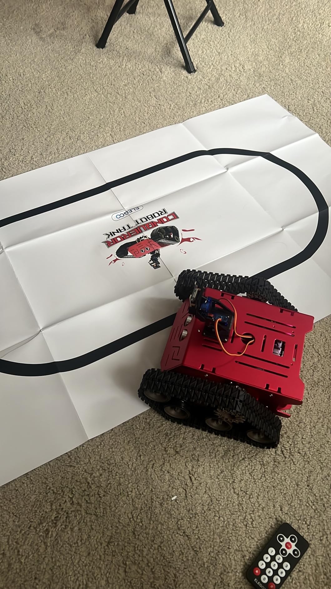 ELEGOO Conqueror Robot Tank Kit with UNO R3 for Arduino Robotics for Kids Ages 8-12 12-16 STEM Science Kits Coding Robots customer photo 1