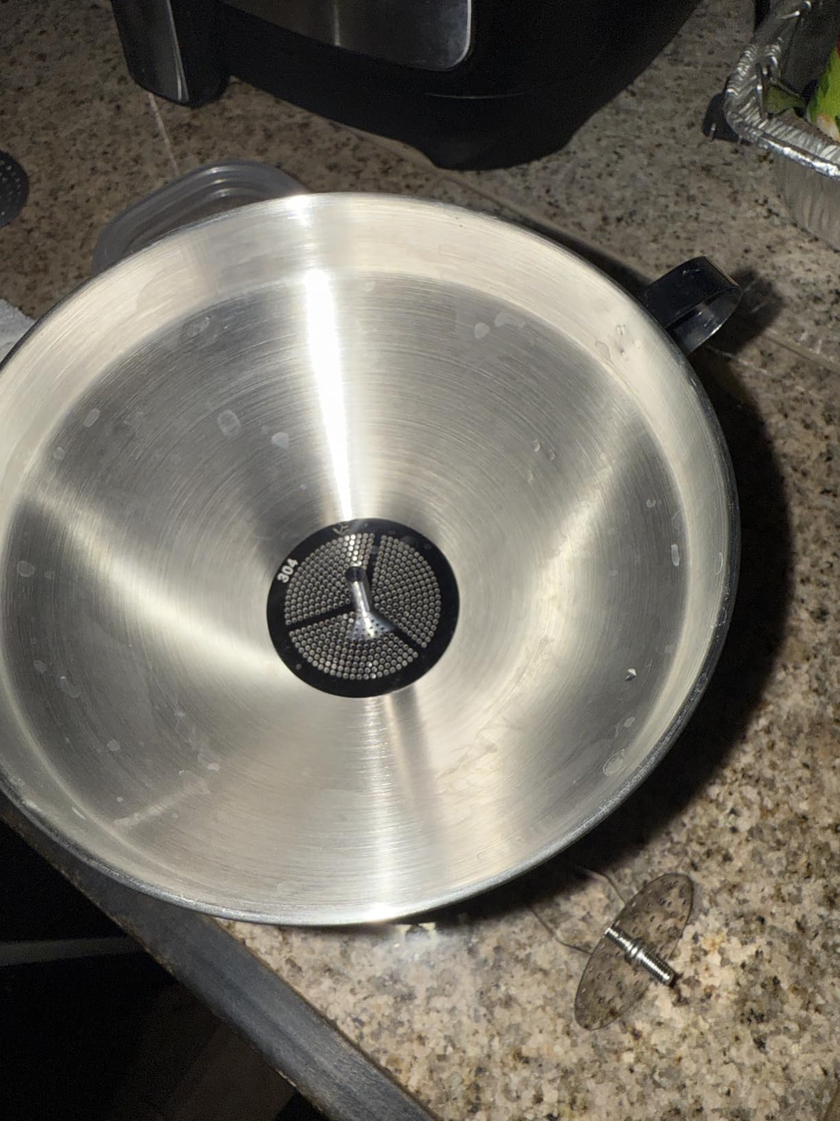 Stainless Steel Funnel, Walfos 3 Pack Kitchen Funnel with 2 Removable Strainer & 1Pcs Cleaning Brush, Perfect for Transferring of Liquid, Oils, Jam, Dry Ingredients & Powder customer photo 2