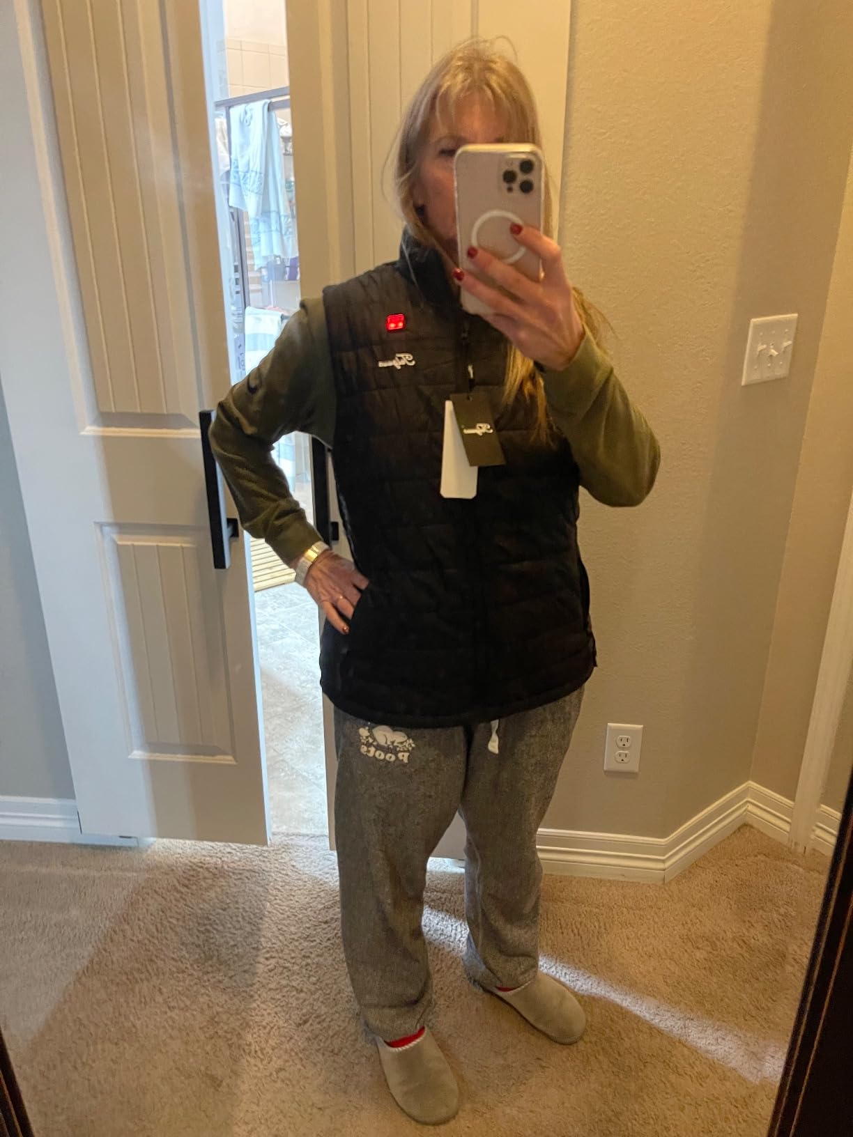 Telguua Heated Vest Women with Battery Pack, Women's Heated Warm Vest Electric Rechargeable Heating Vests customer photo 1