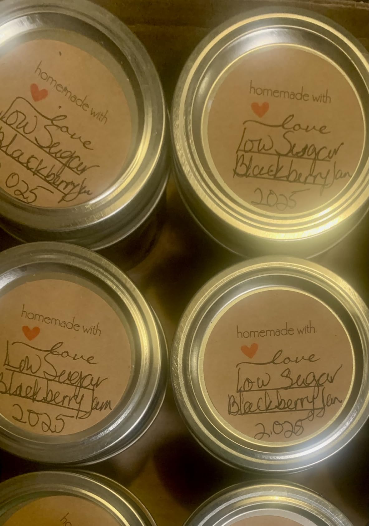 Jam and Jelly Jar Canning Labels for Mason Jars and More (2