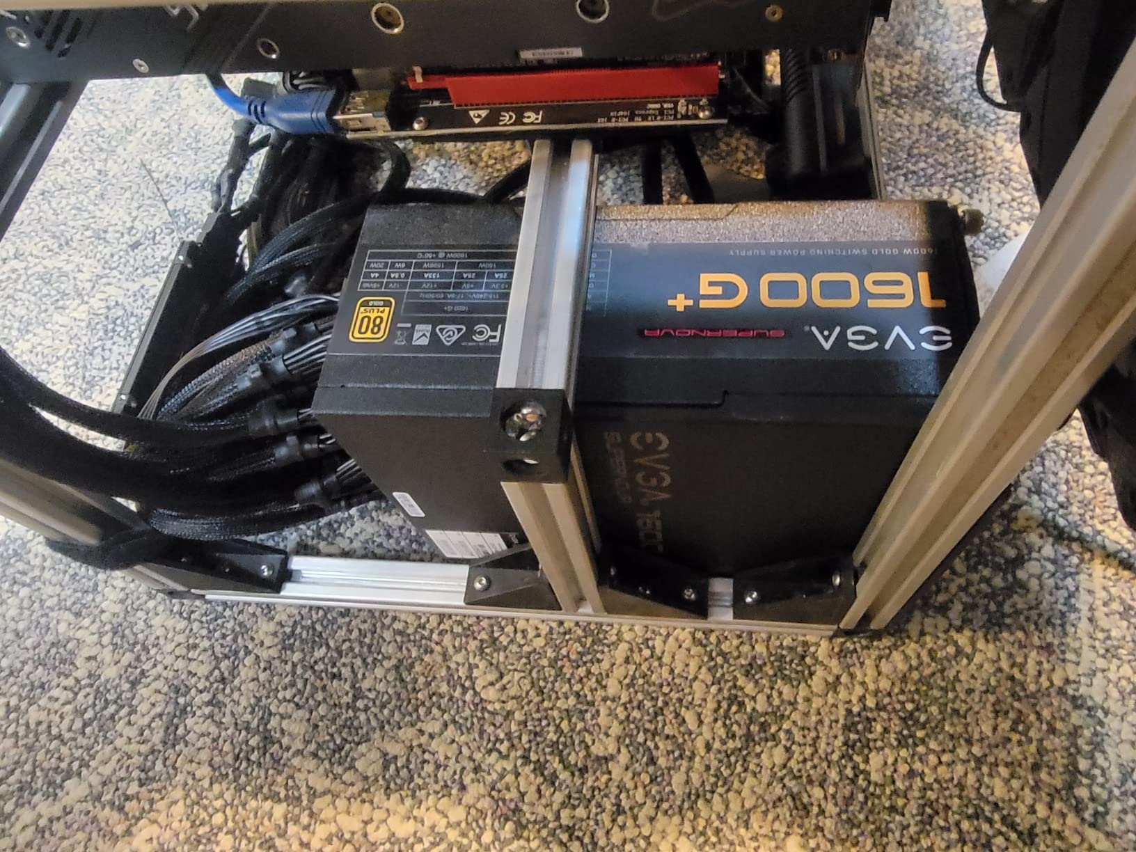 EVGA Supernova 1300 G+, 80+ Gold 1300W, Fully Modular, 10 Year Warranty, Includes Free Power On Self Tester, Power Supply 220-GP-1300-X1 customer photo 2