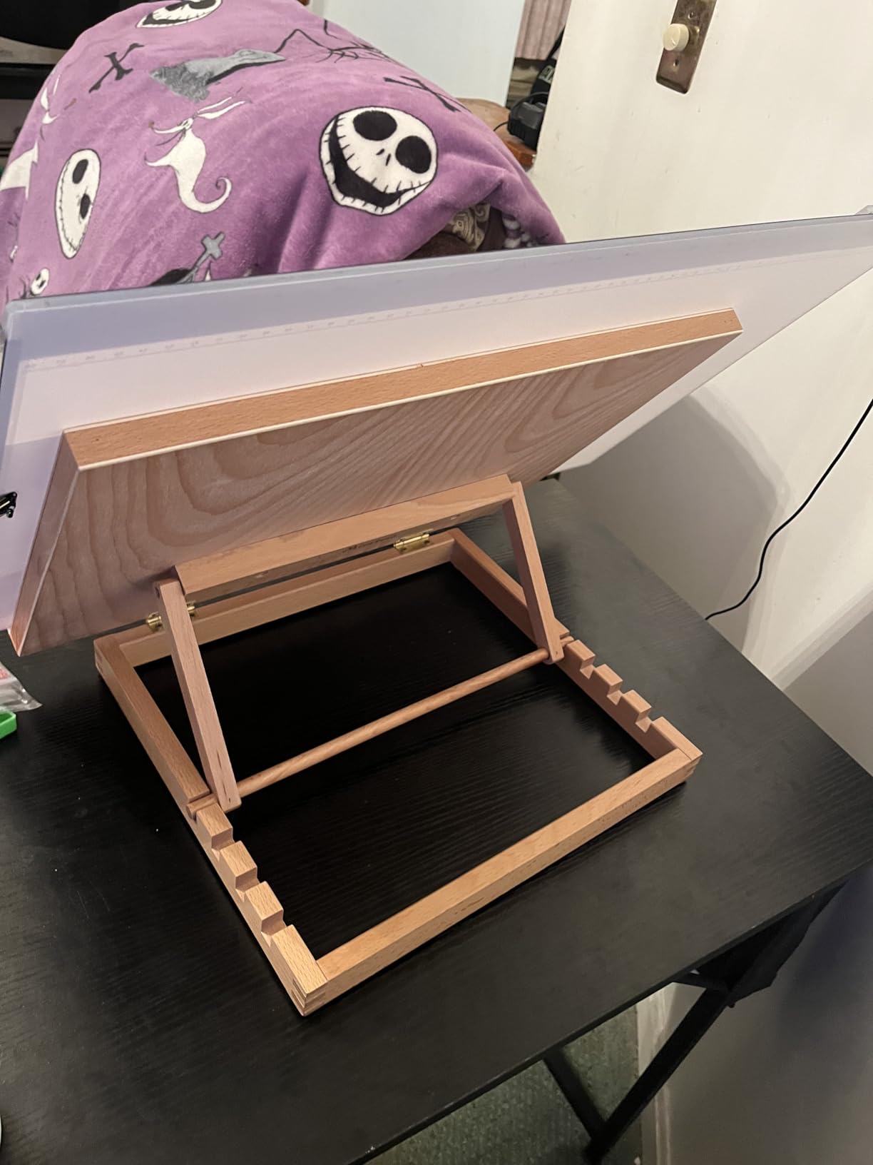 Tabletop Easel A3 Painting Easel with Smooth Surface, Adjustable Angle Art Easel for Artists, Children, Beginners & Student customer photo 2