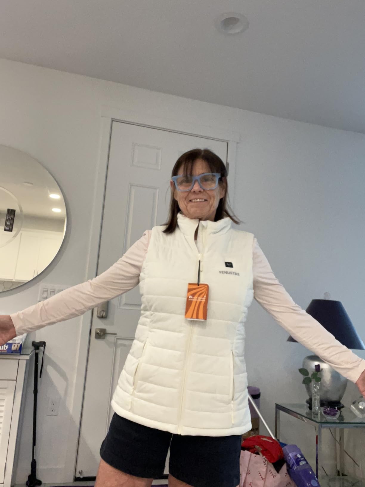 Women's Heated Vest with Battery, Lightweight Quilted Vest for Women customer photo 2