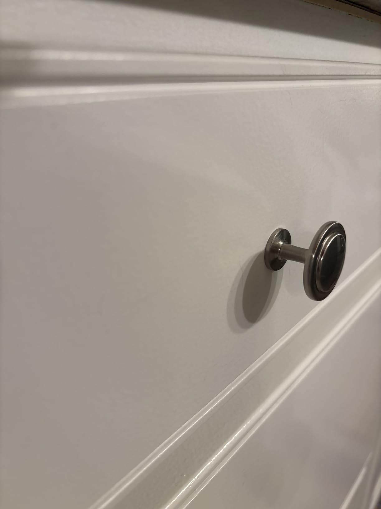 Ravinte 40 Pack 1-1/4 Inch Kitchen Cabinet Knobs Matte Black Zinc Pulls Door Handles for Dresser Drawers customer photo 1