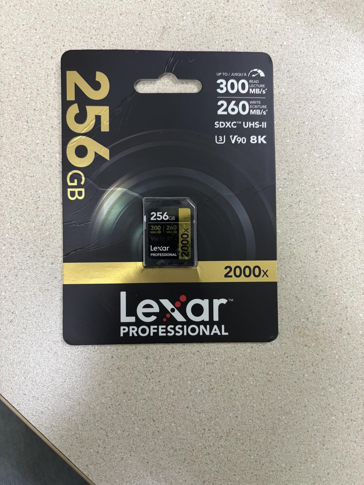 128GB Professional 2000x SD Card, UHS-II, C10, U3, V90, Full HD, 8K, Up To 300MB/s Read customer photo 2