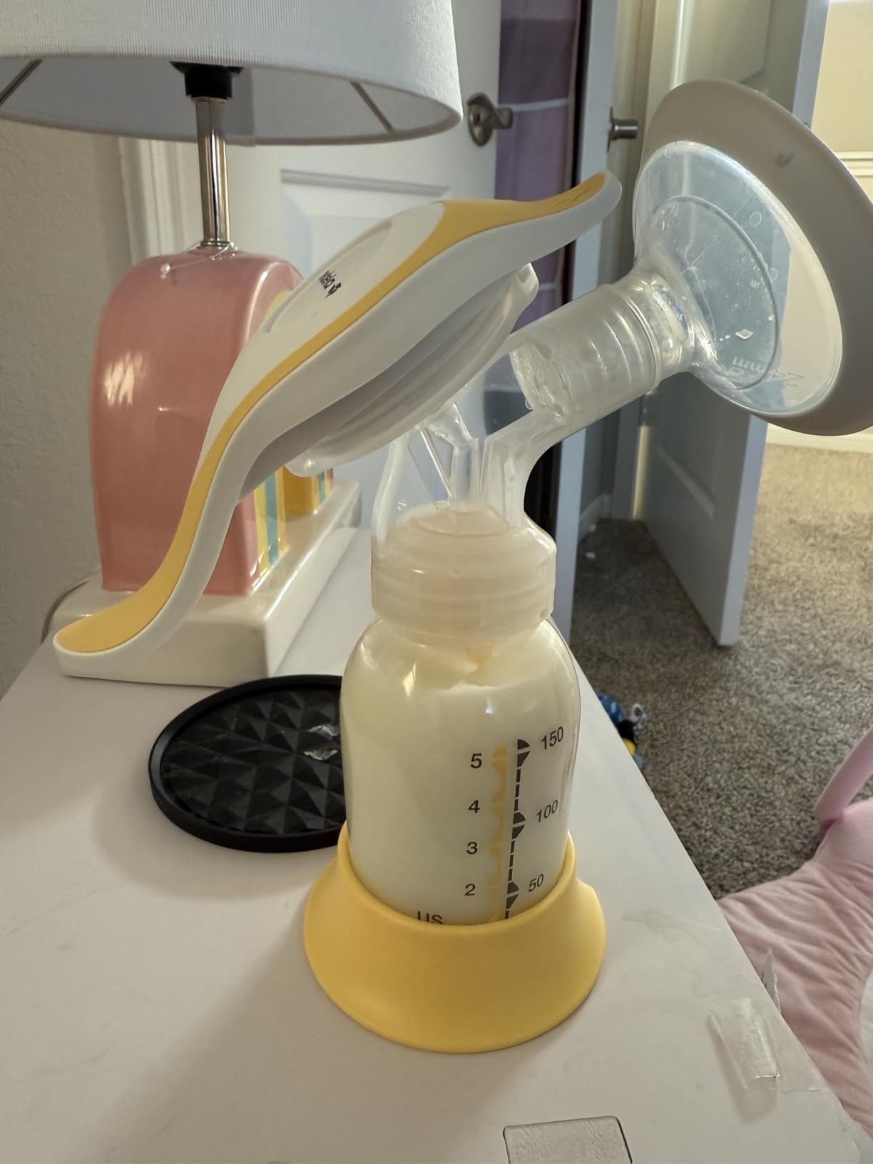 Medela Harmony Manual Breast Pump, Compact Swiss Design with PersonalFit Flex Shields and Medela's 2-Phase Expression Technology customer photo 1