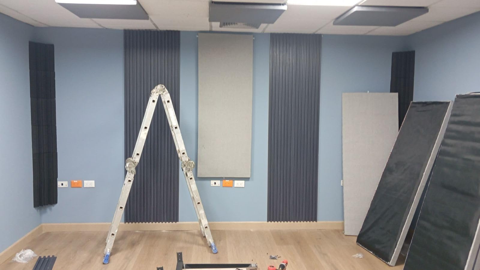 8 Pack - Bass Traps Acoustic Foam Corner, 8''x8''x12'' Black Bass Traps Corner Studio Foam, High Density and Fire-Proof Acoustic Panels customer photo 2