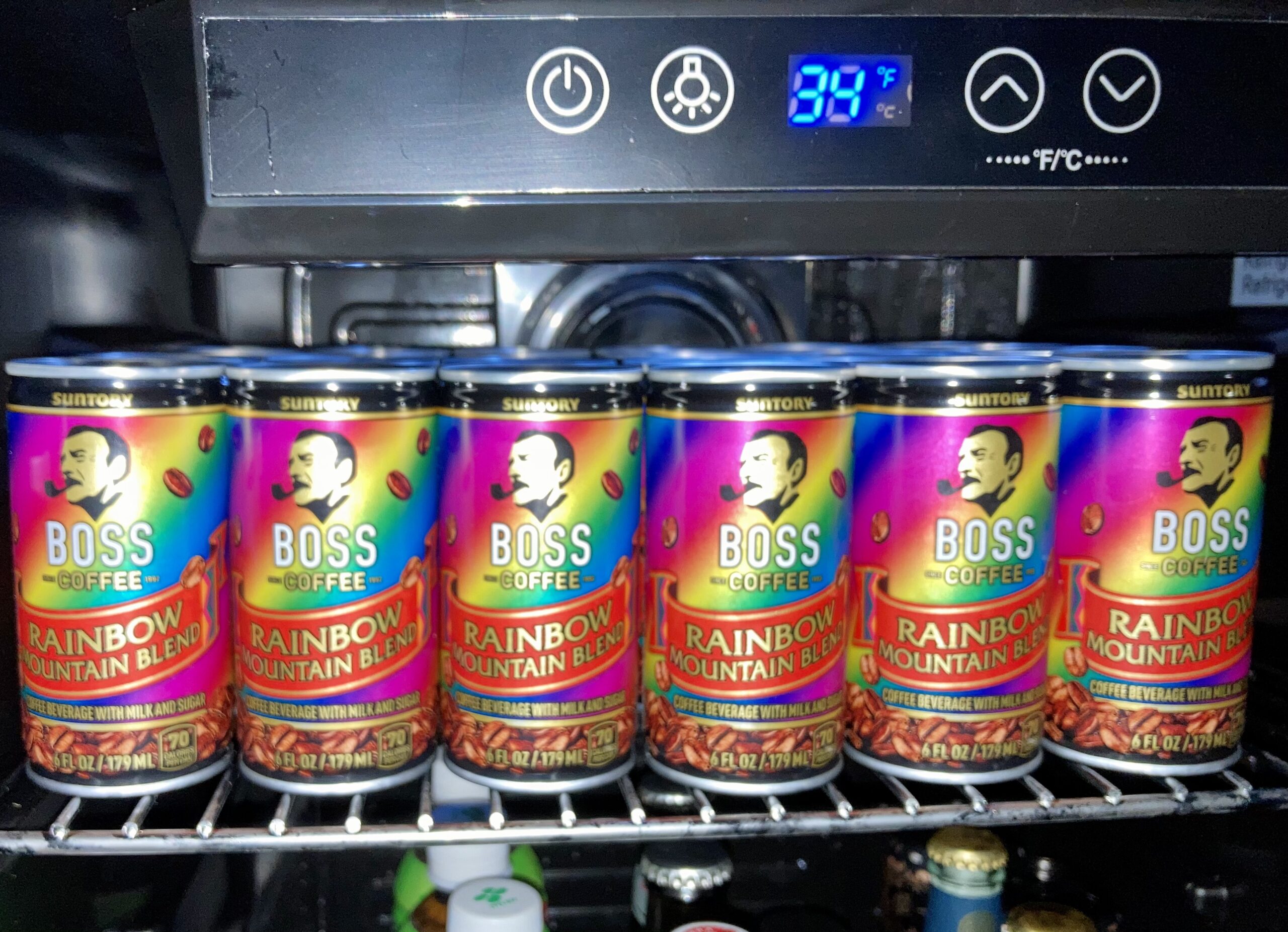BOSS Coffee by Suntory - Rainbow Mountain Blend Japanese Flash Brew Coffee, 6oz 12 Pack customer photo 1
